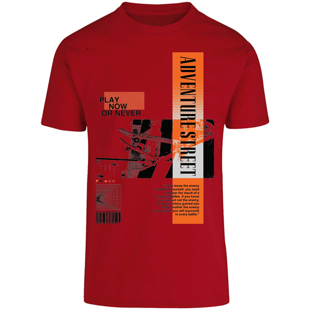 Playera Urbano Style Never Your Self 156 para Adulto 24