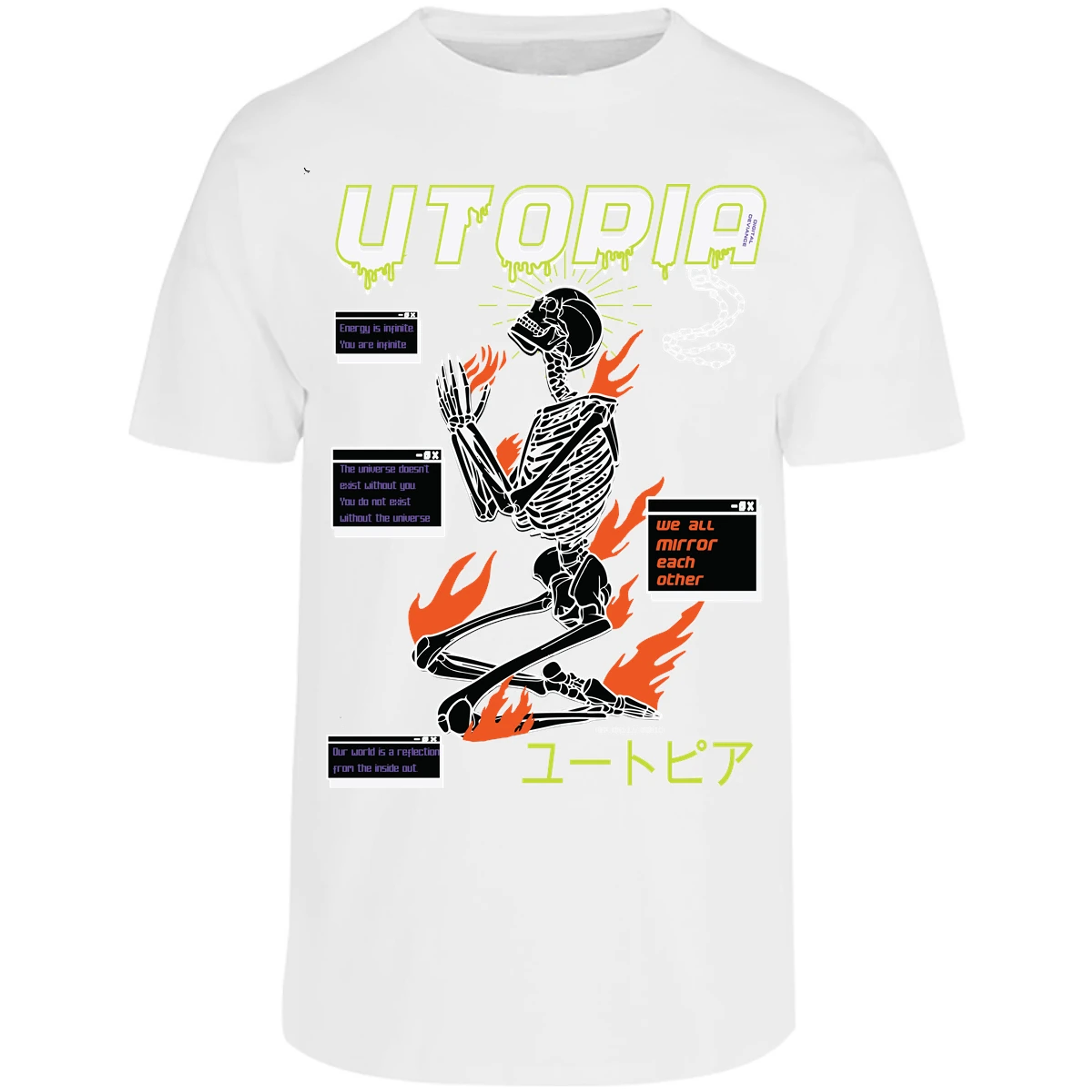 Playera Urbano Style Utopia 9 para Adulto 8