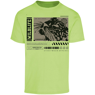 Playera Urbano Style Wildlife Conser Precious 94 para Adulto