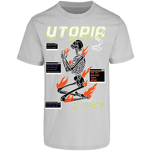 Playera Urbano Style Utopia 9 para Adulto