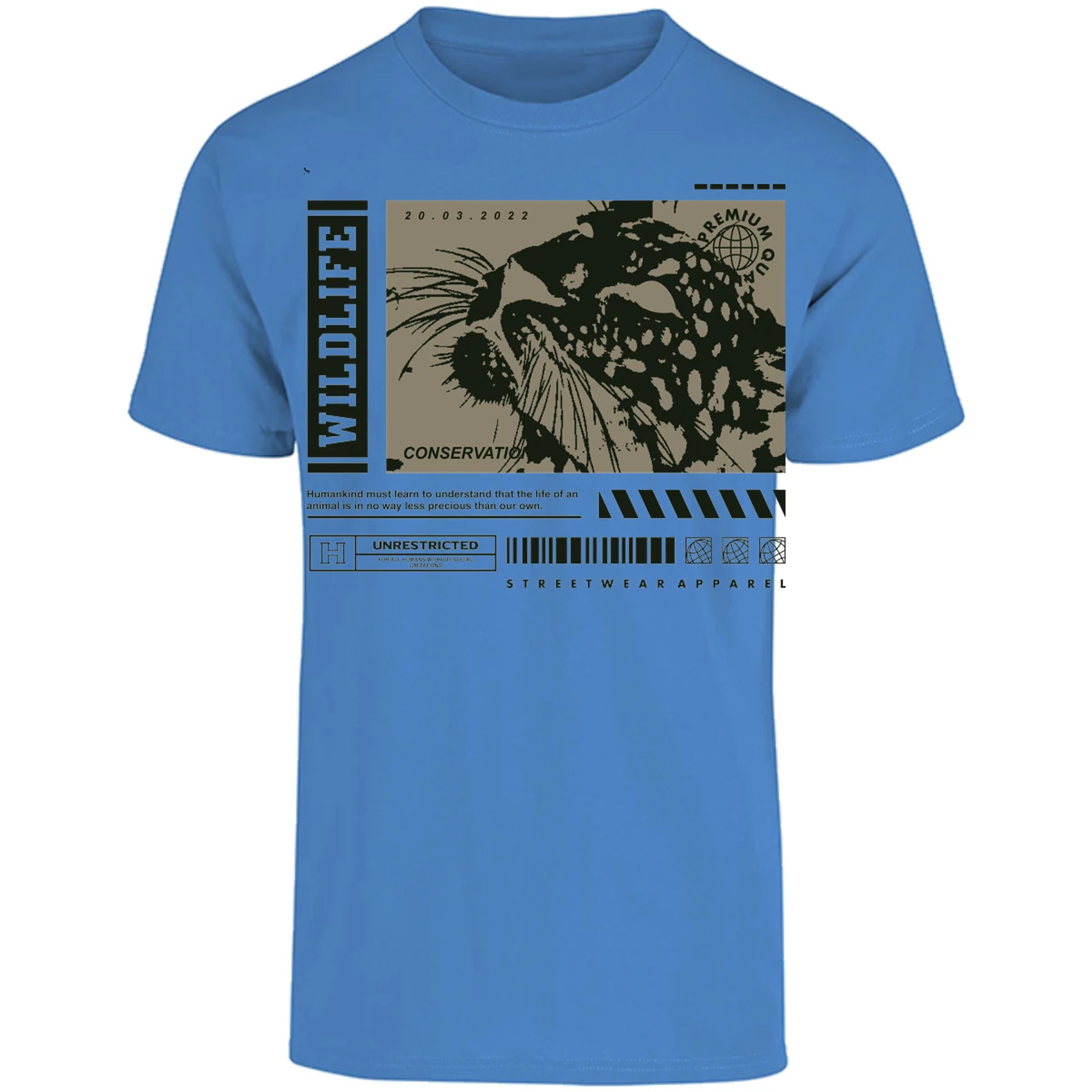 Playera Urbano Style Wildlife Conser Precious 94 para Adulto 25