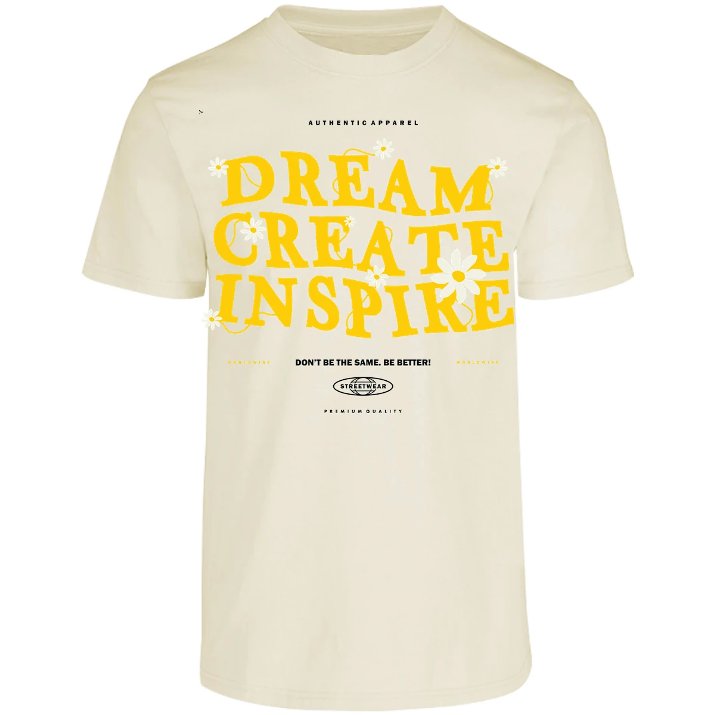 Playera Urbano Style Dream Create Inspire 360 para Adulto 22