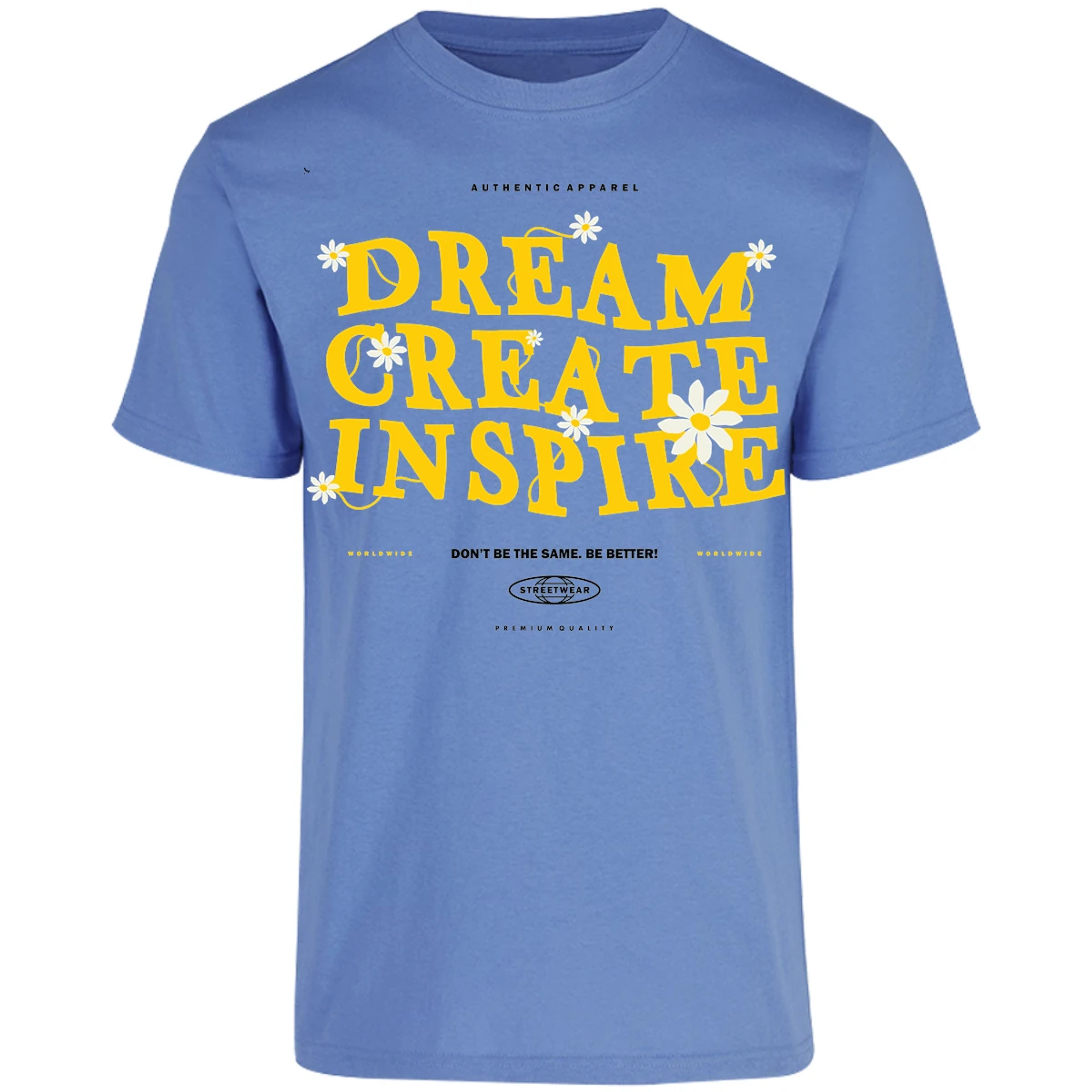 Playera Urbano Style Dream Create Inspire 360 para Adulto 29