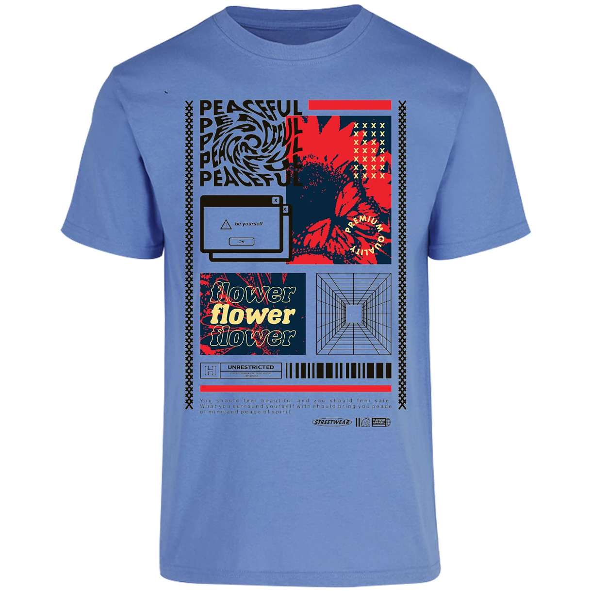 Playera Urbano Style Peaceful 88 para Adulto 27