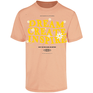 Playera Urbano Style Dream Create Inspire 360 para Adulto