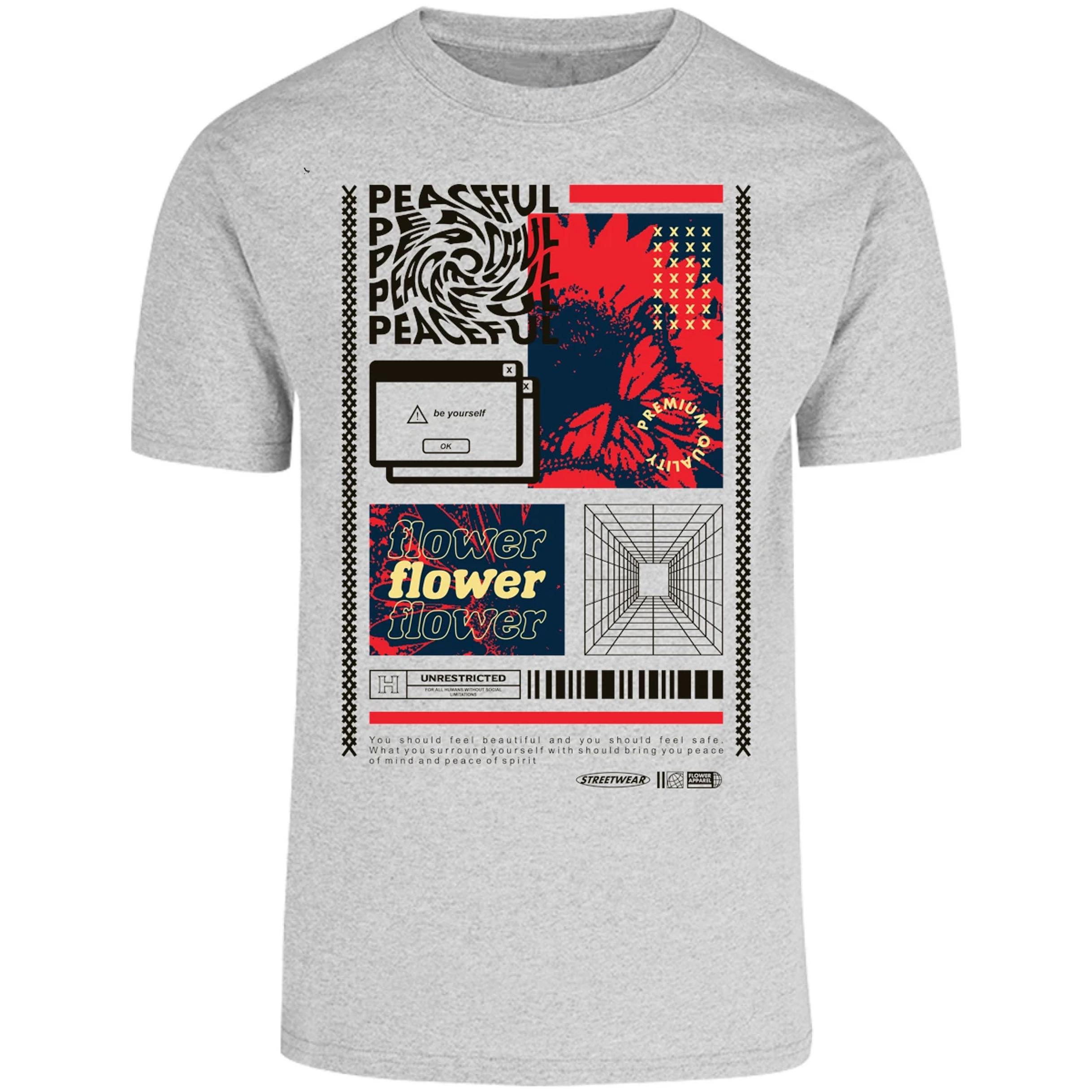 Playera Urbano Style Peaceful 88 para Adulto 22