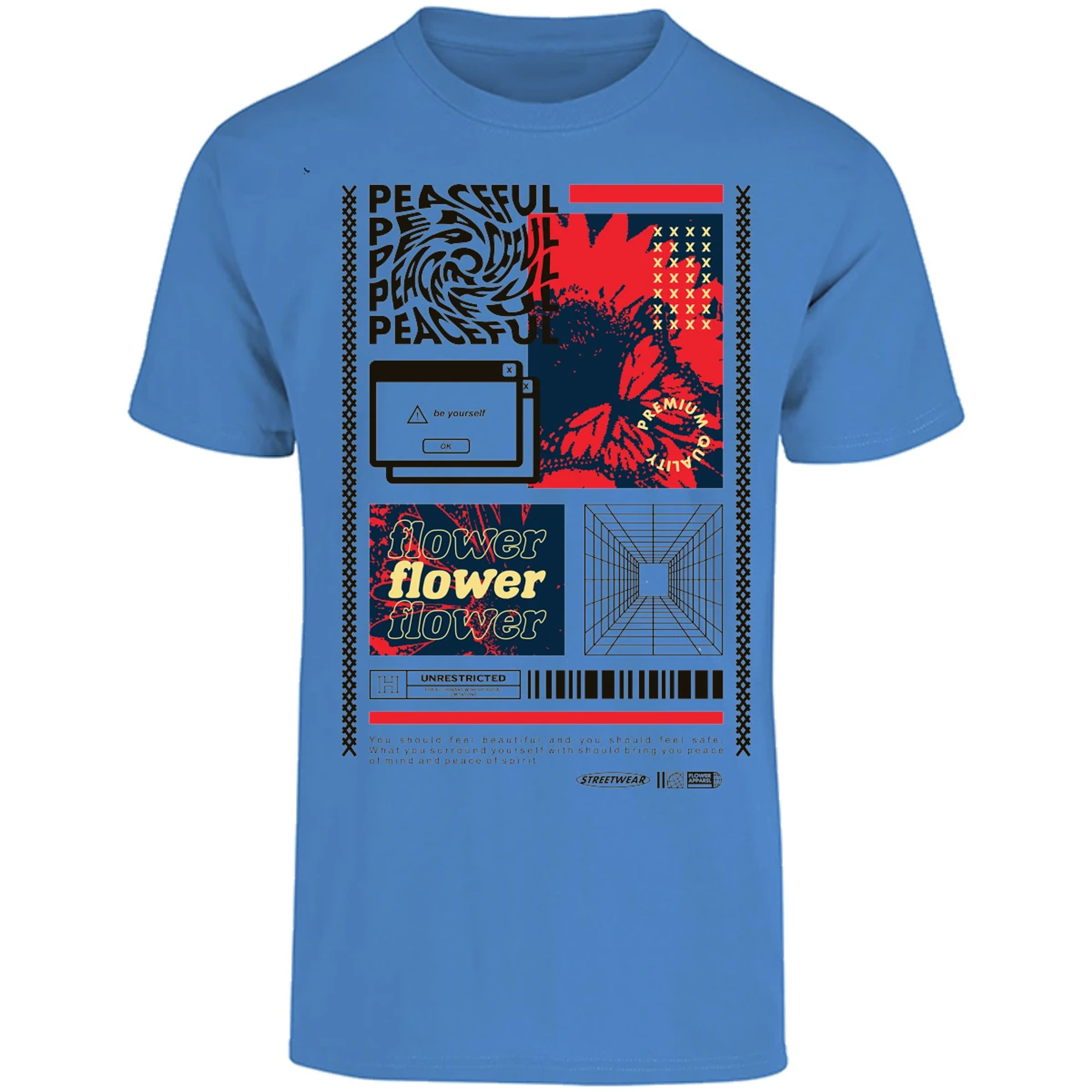 Playera Urbano Style Peaceful 88 para Adulto 9