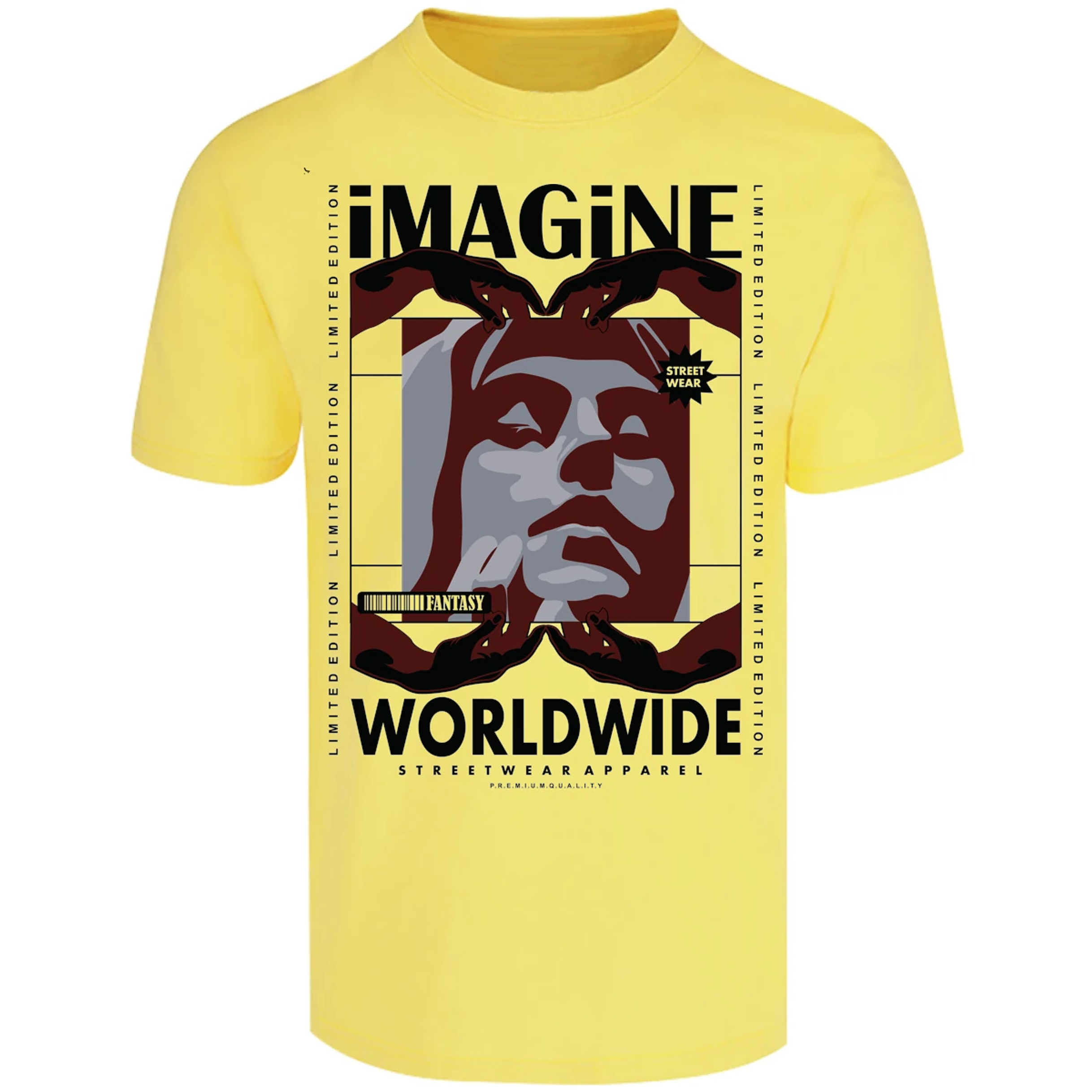 Playera Urbano Style Imagine Worldwide 172 para Adulto 7