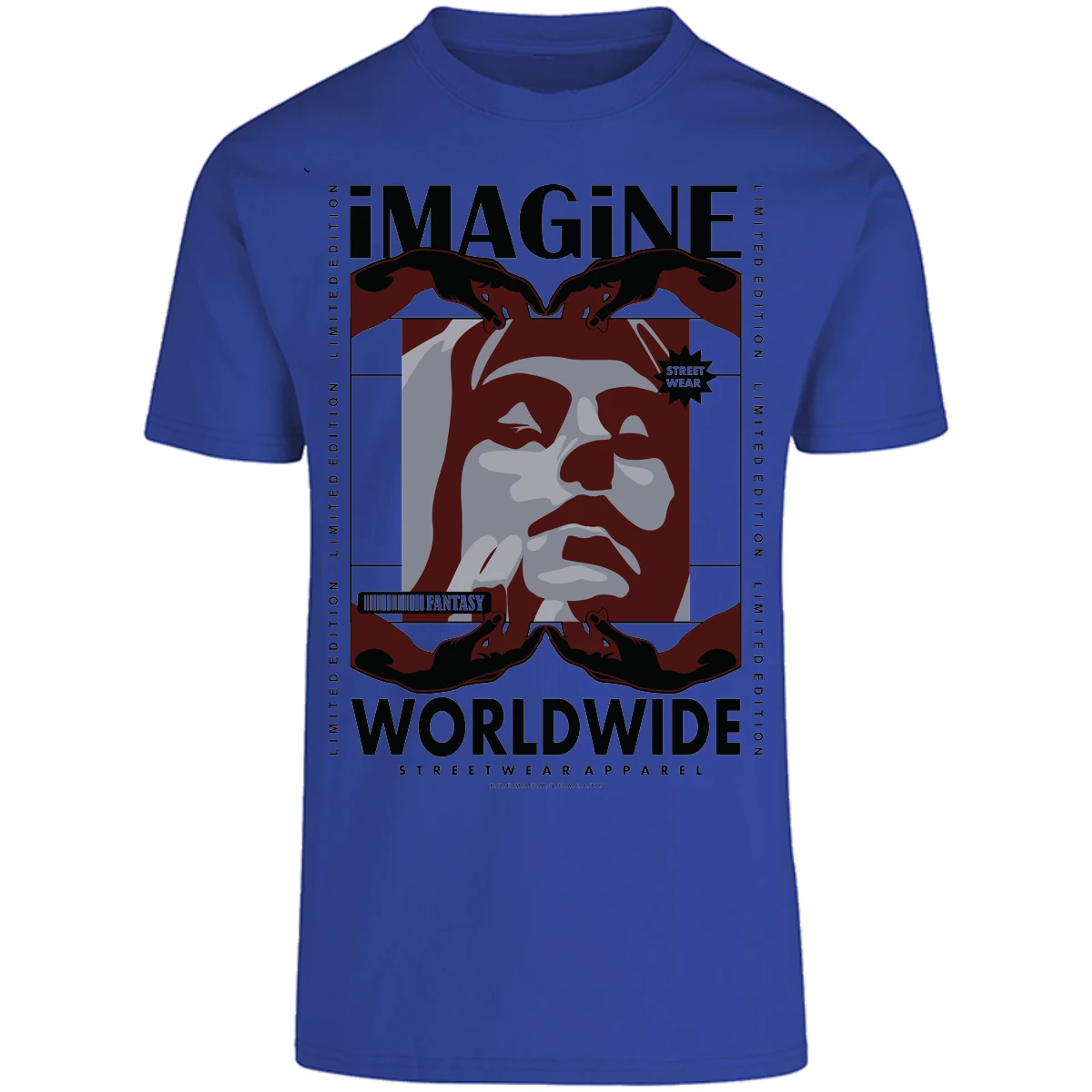 Playera Urbano Style Imagine Worldwide 172 para Adulto 4