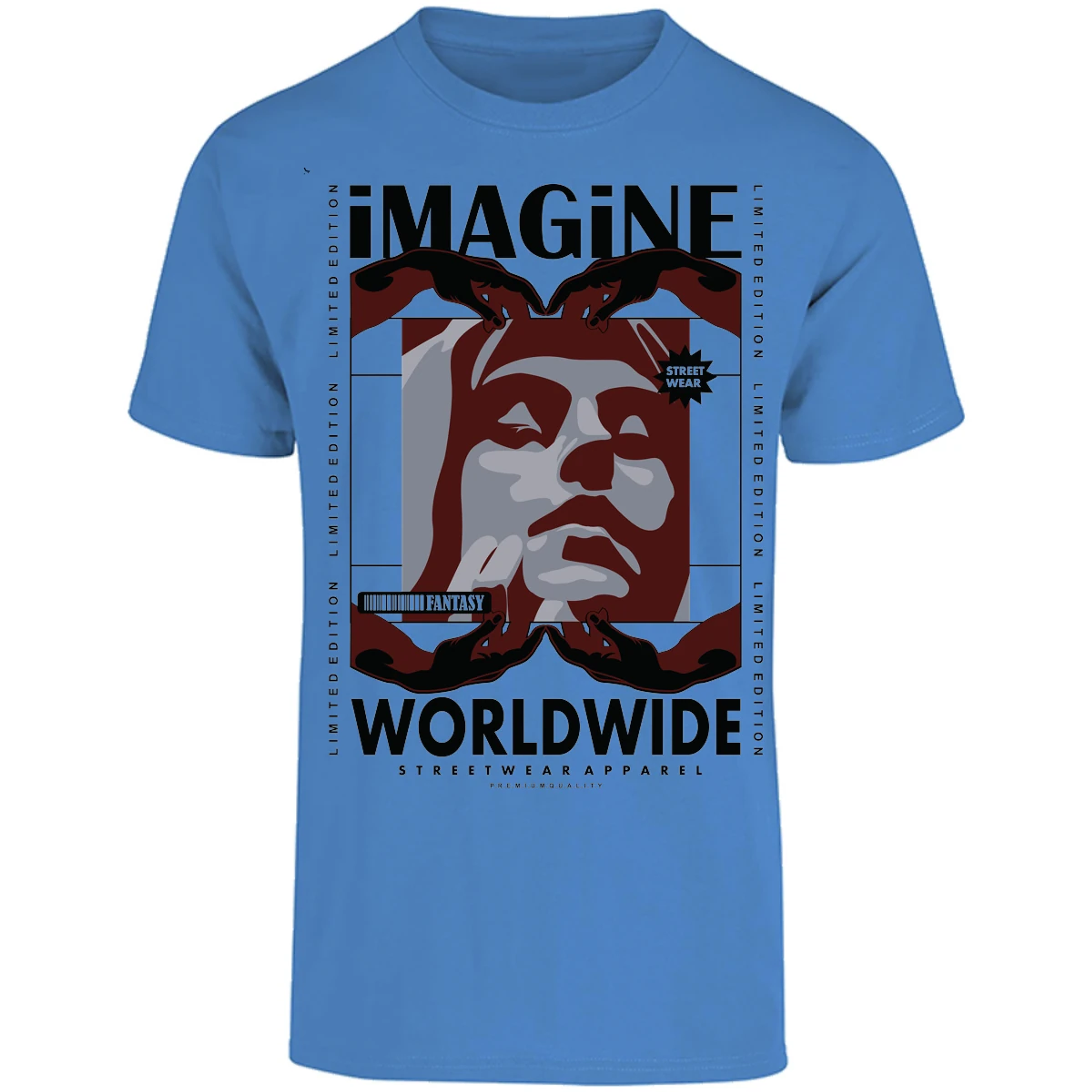 Playera Urbano Style Imagine Worldwide 172 para Adulto 9