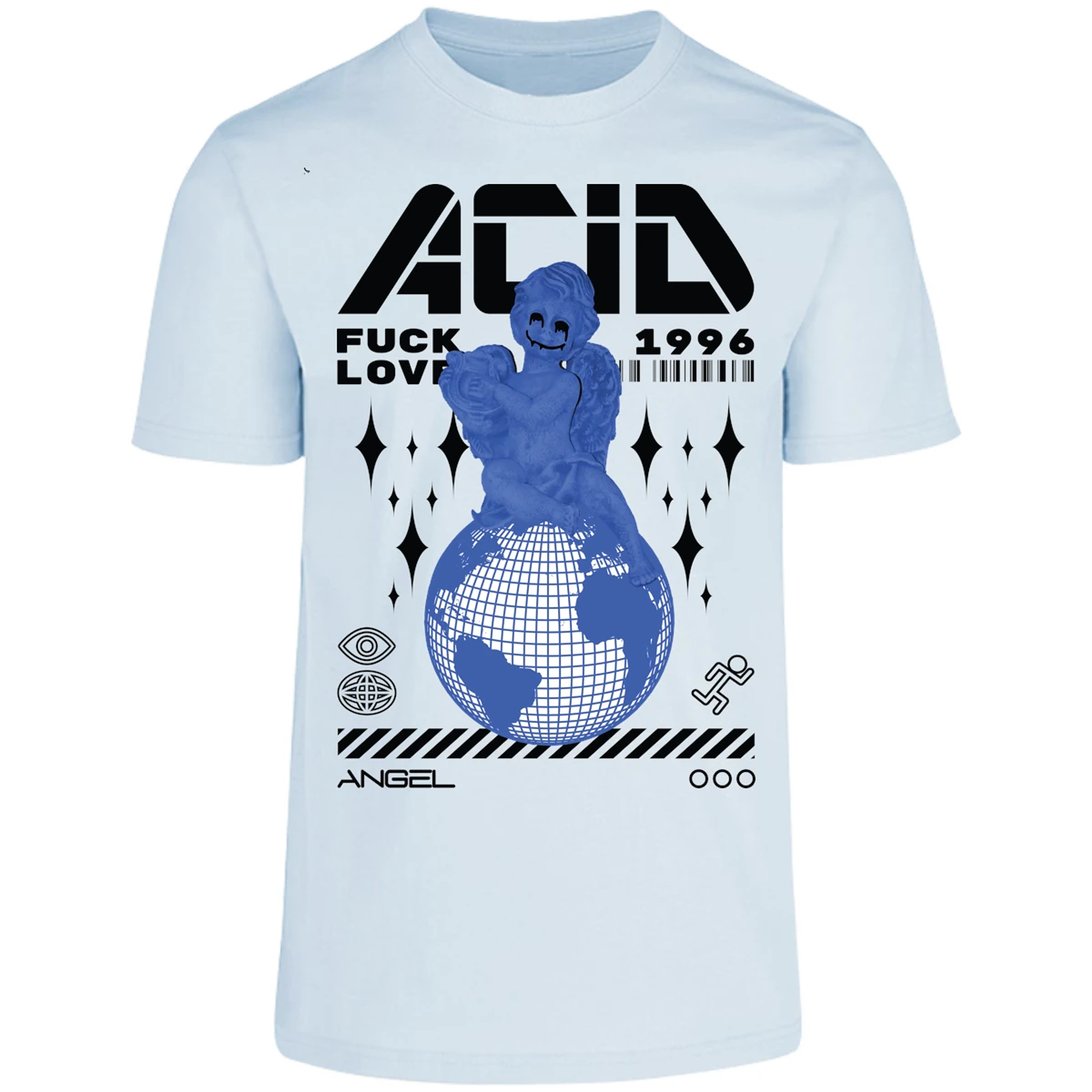 Playera Urbano Style Acid Angel 26 para Adulto 17