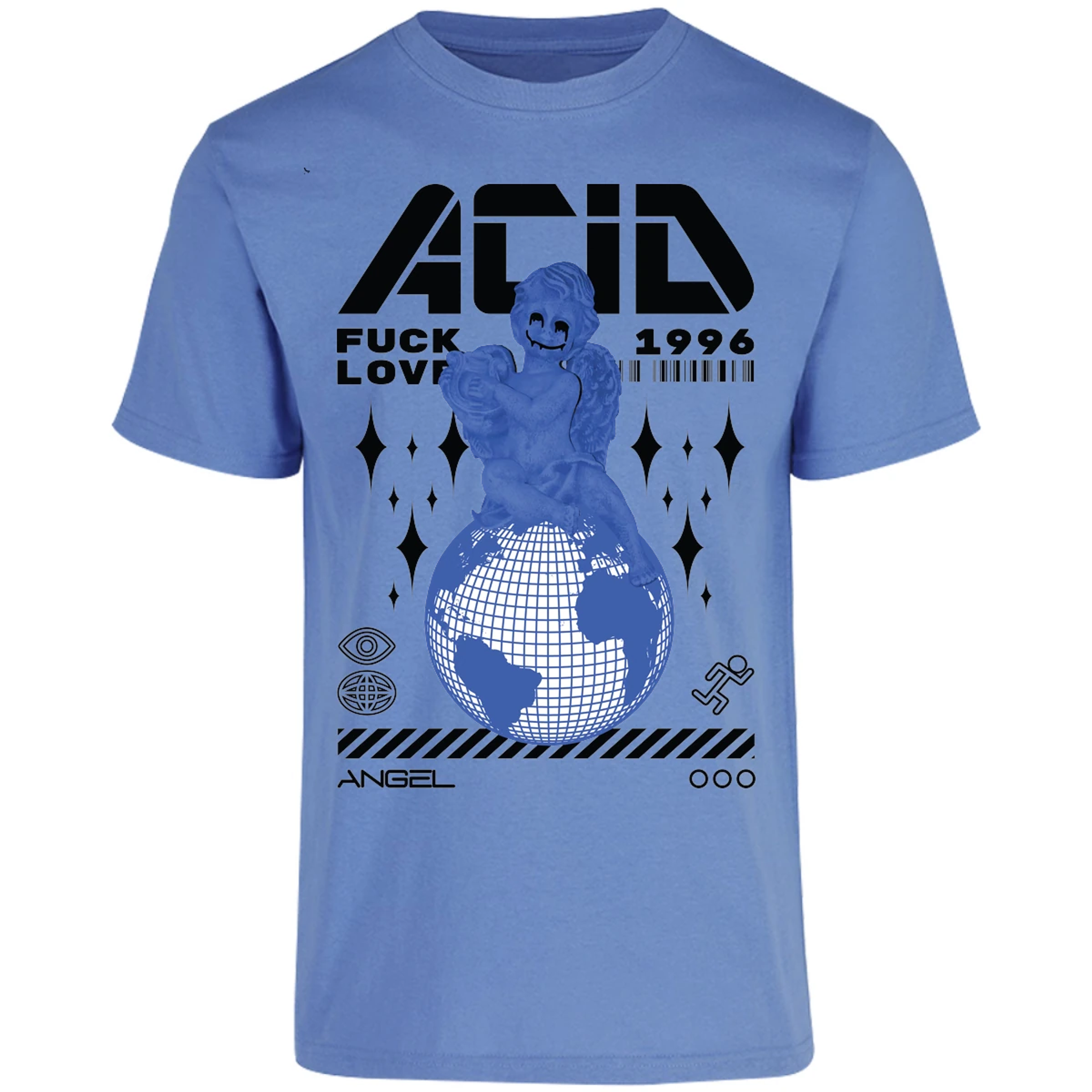 Playera Urbano Style Acid Angel 26 para Adulto 20
