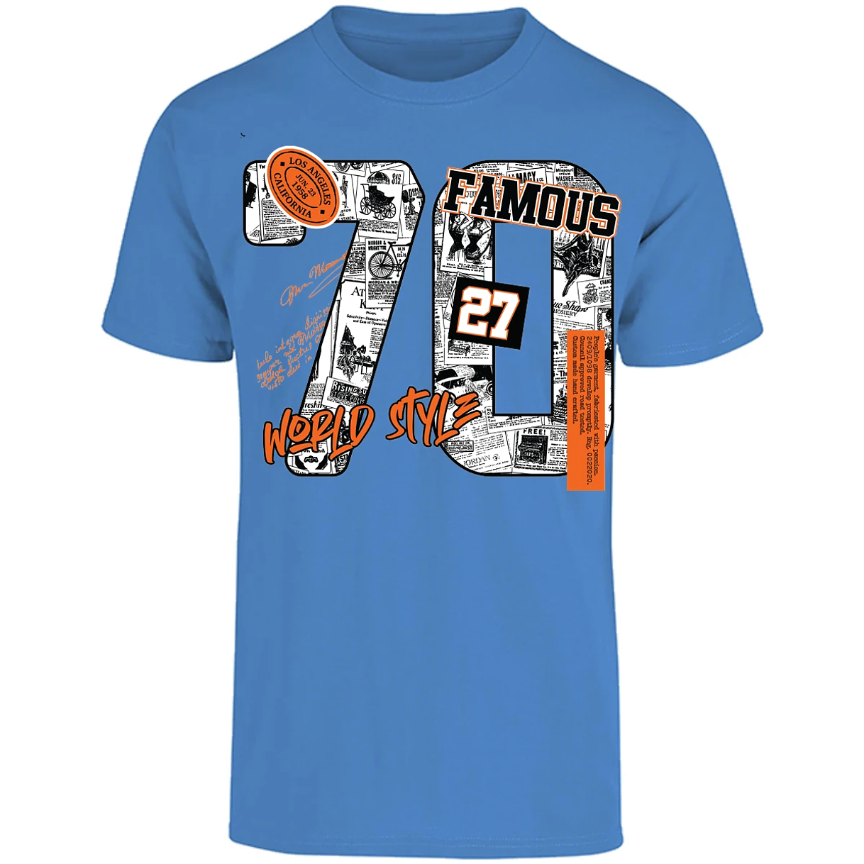 Playera Urbano Style Famous World Style 428 para Adulto 10