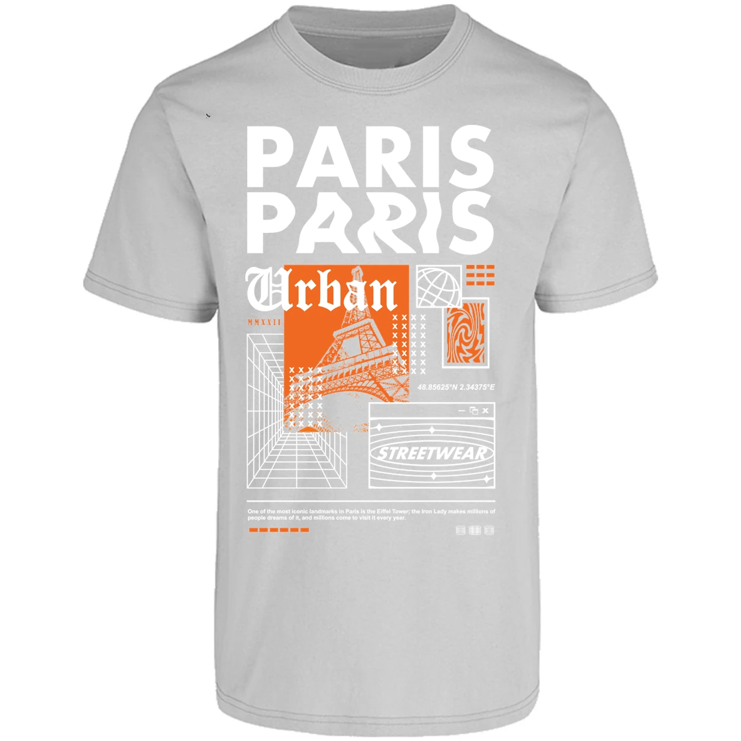 Playera Urbano Style Paris Urban 89 para Adulto 6