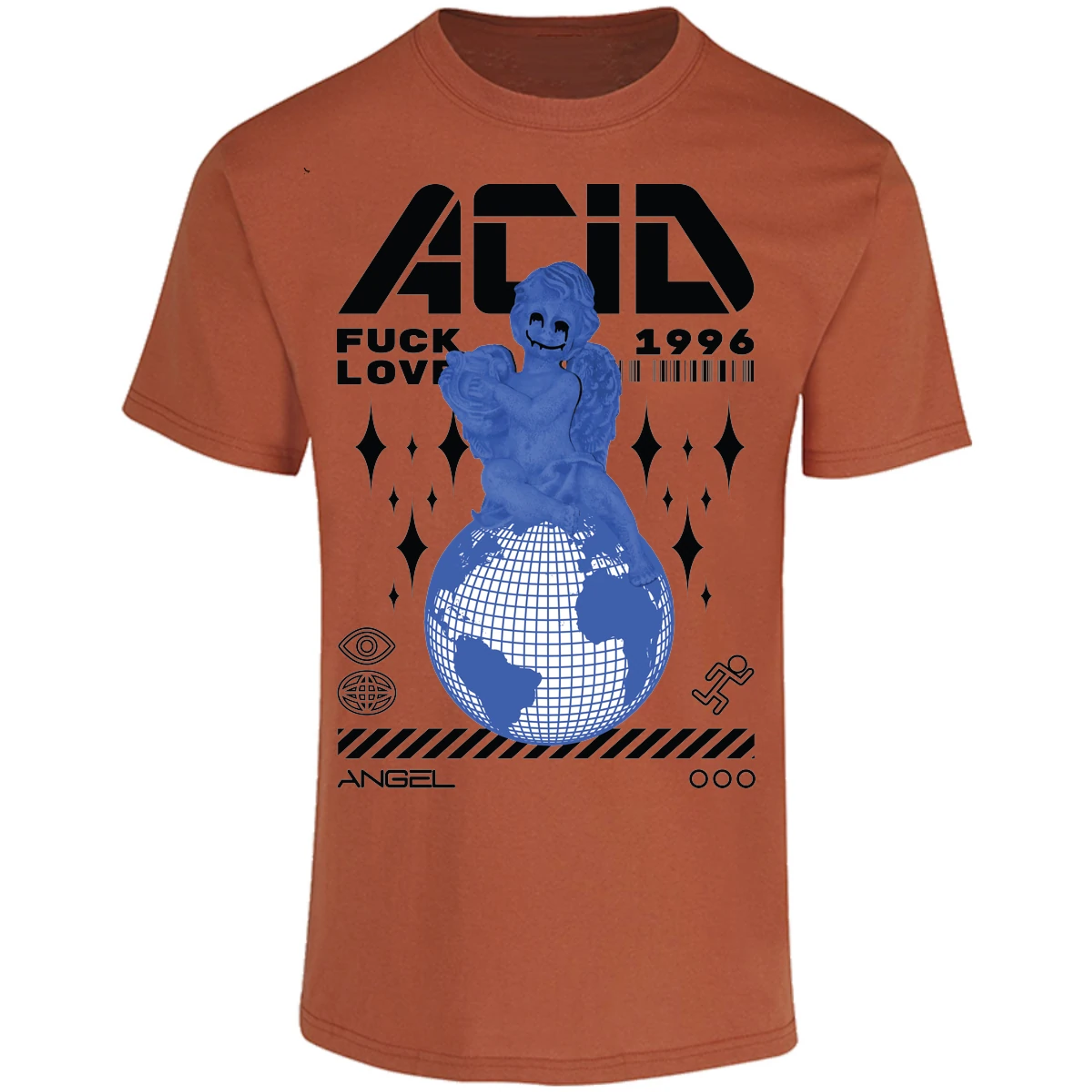 Playera Urbano Style Acid Angel 26 para Adulto 7