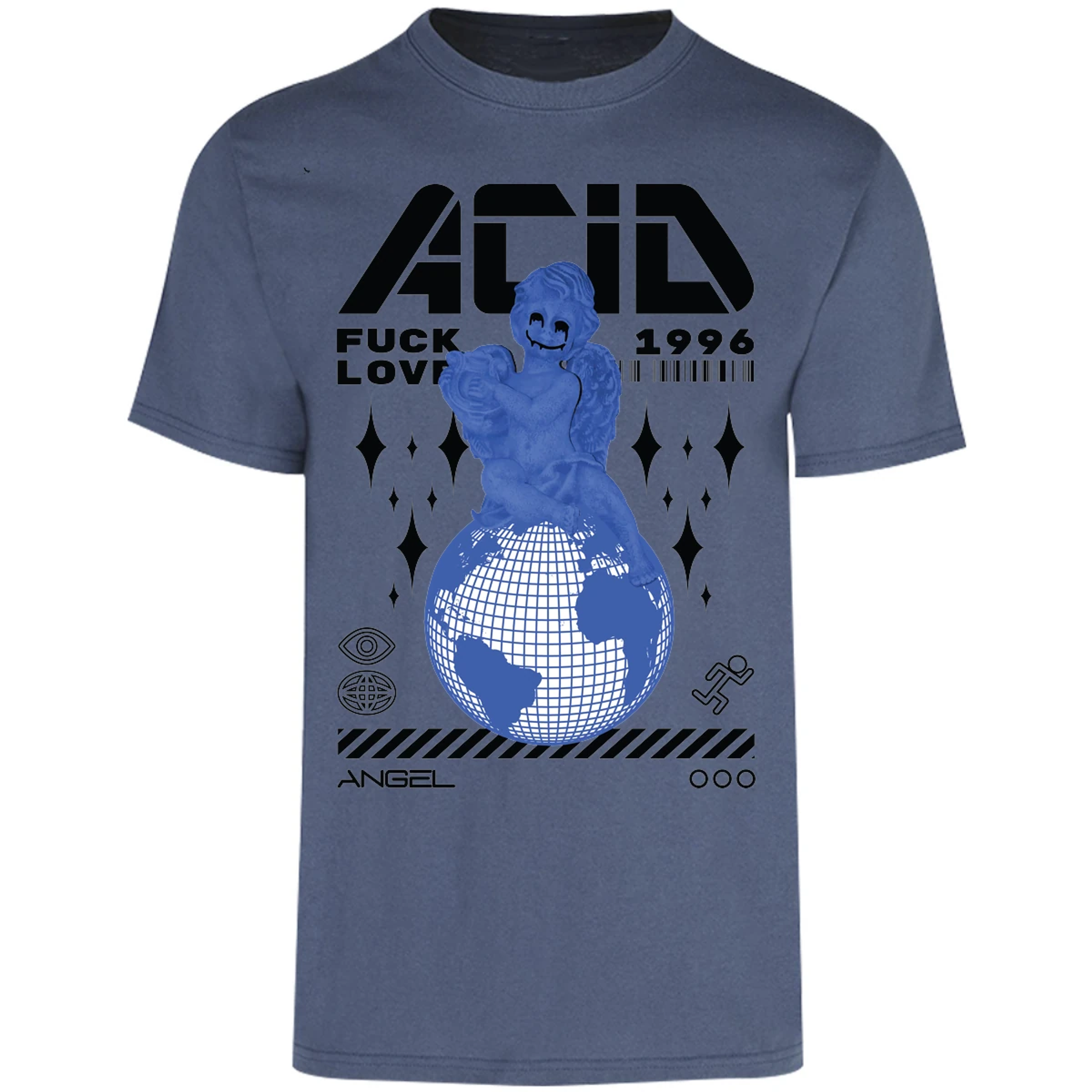 Playera Urbano Style Acid Angel 26 para Adulto 12