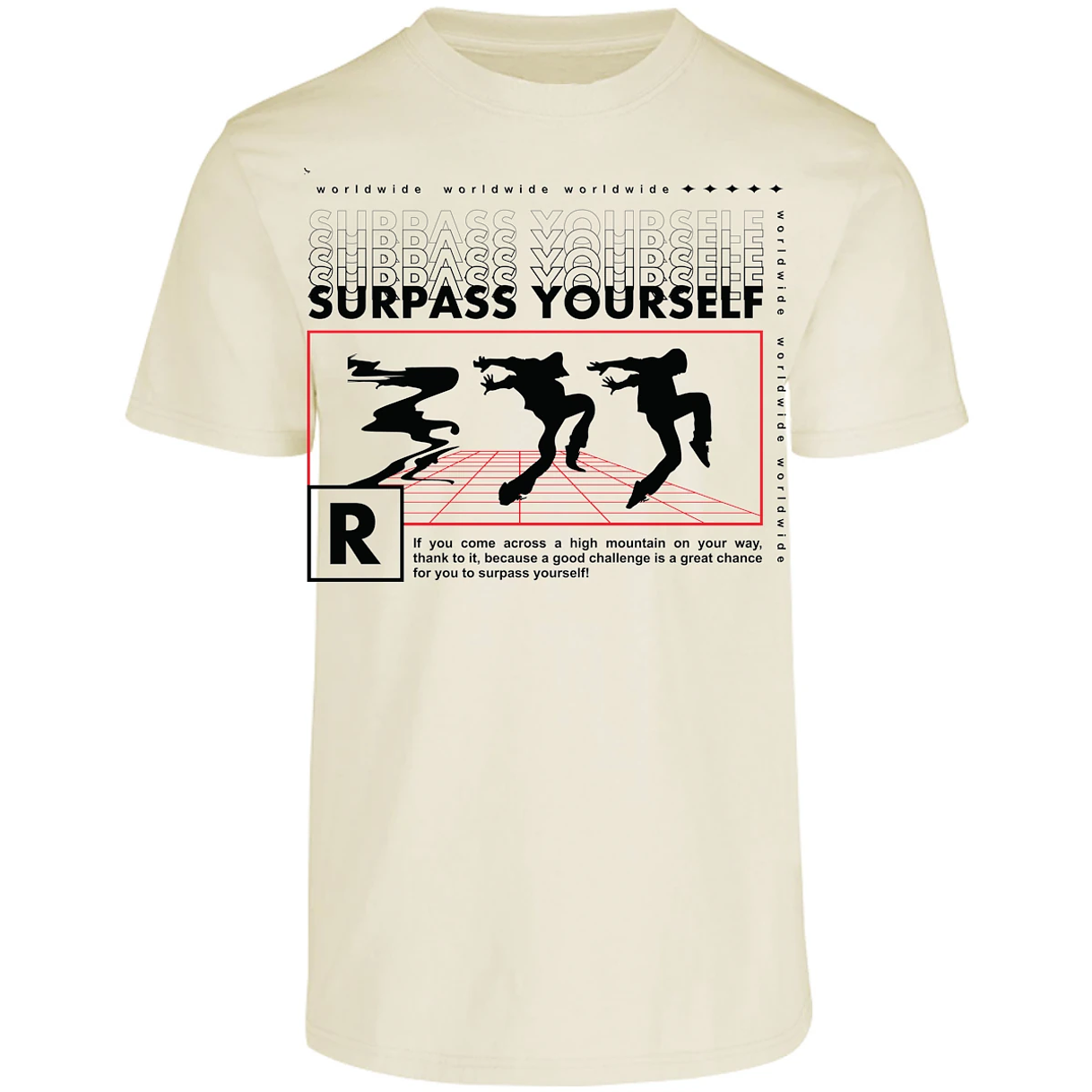 Playera Urbano Style Yourself High Good 126 para Adulto 18