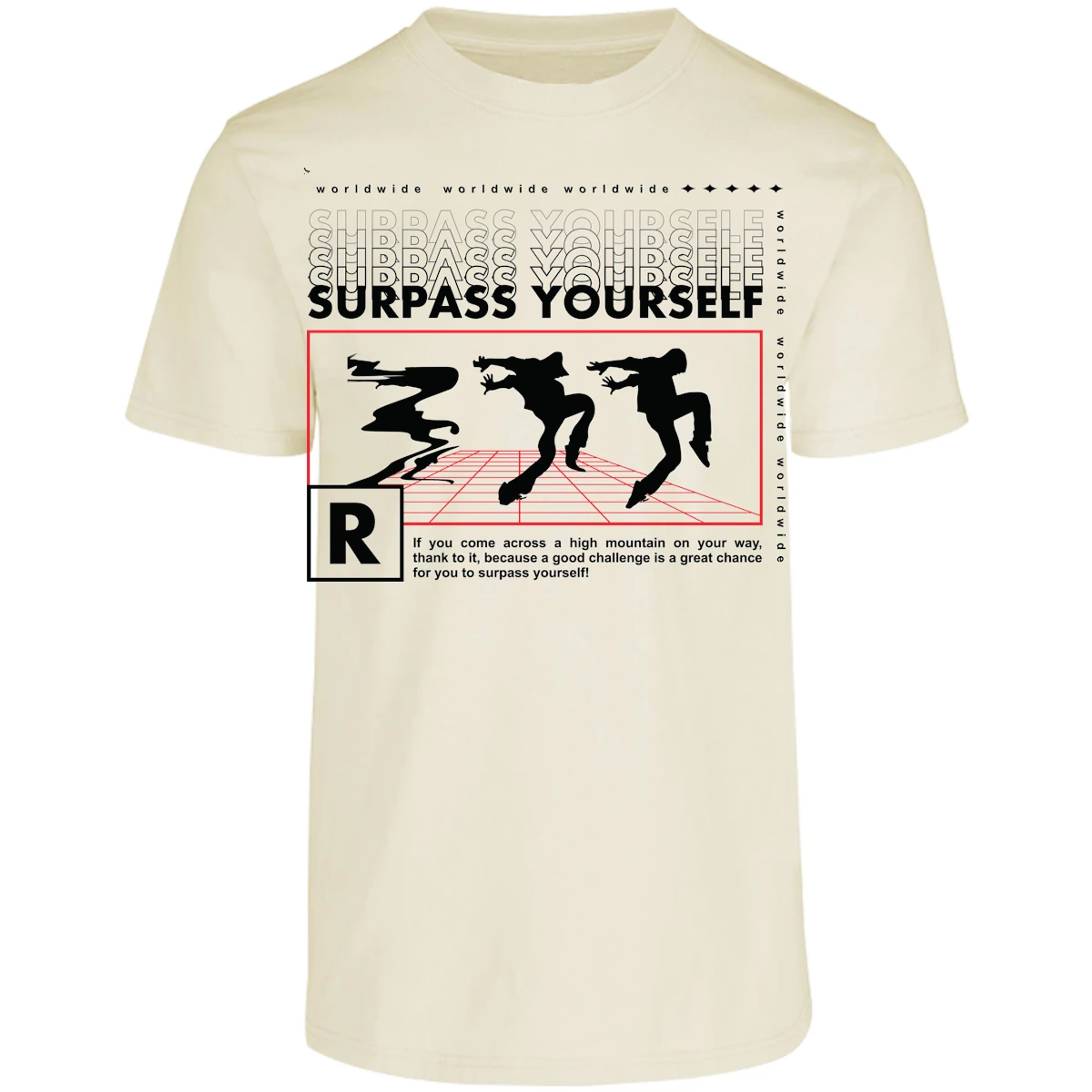 Playera Urbano Style Yourself High Good 126 para Adulto 18