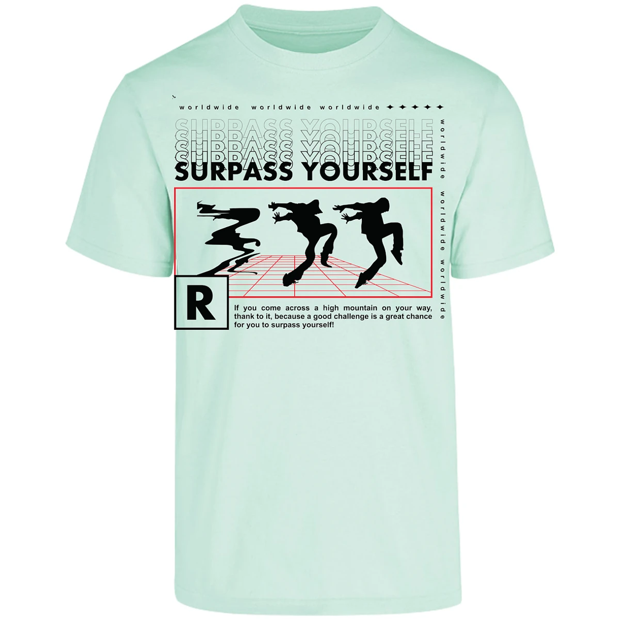 Playera Urbano Style Yourself High Good 126 para Adulto 25