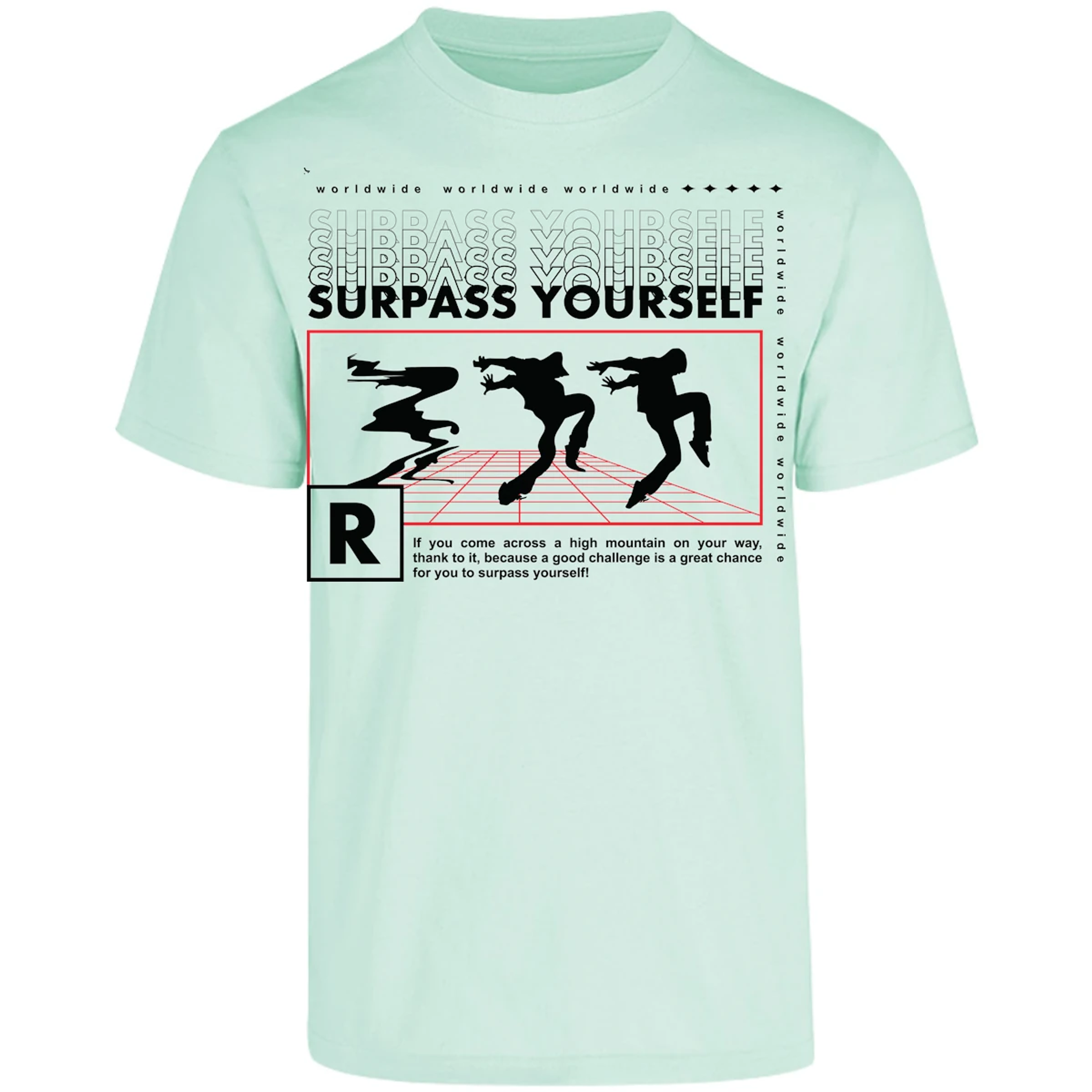 Playera Urbano Style Yourself High Good 126 para Adulto 25