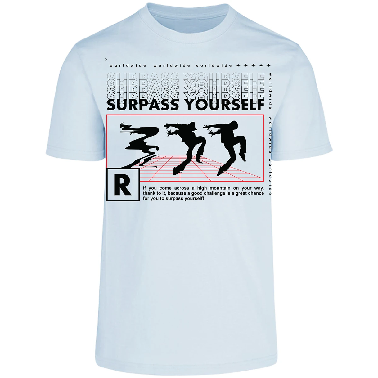 Playera Urbano Style Yourself High Good 126 para Adulto 13