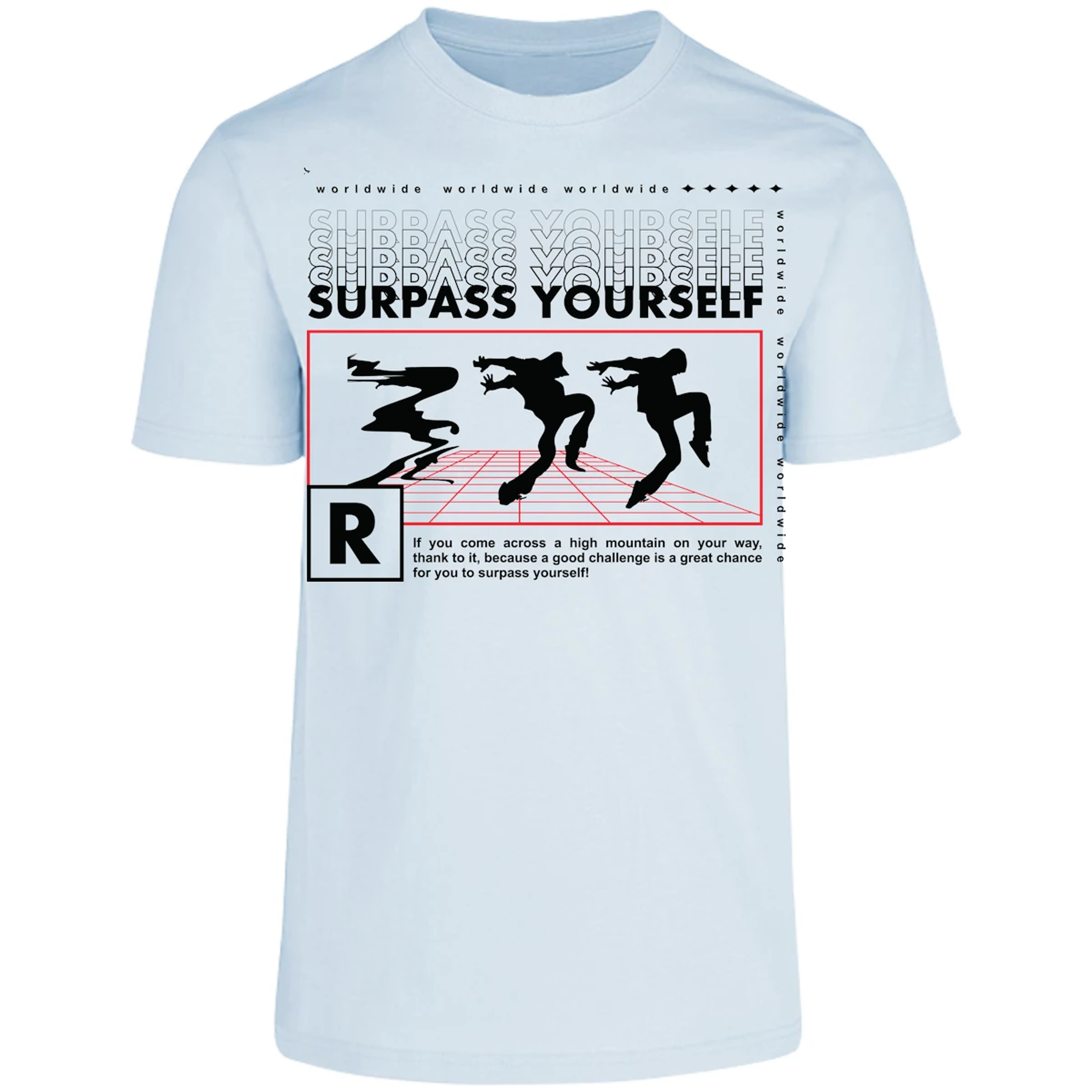 Playera Urbano Style Yourself High Good 126 para Adulto 13