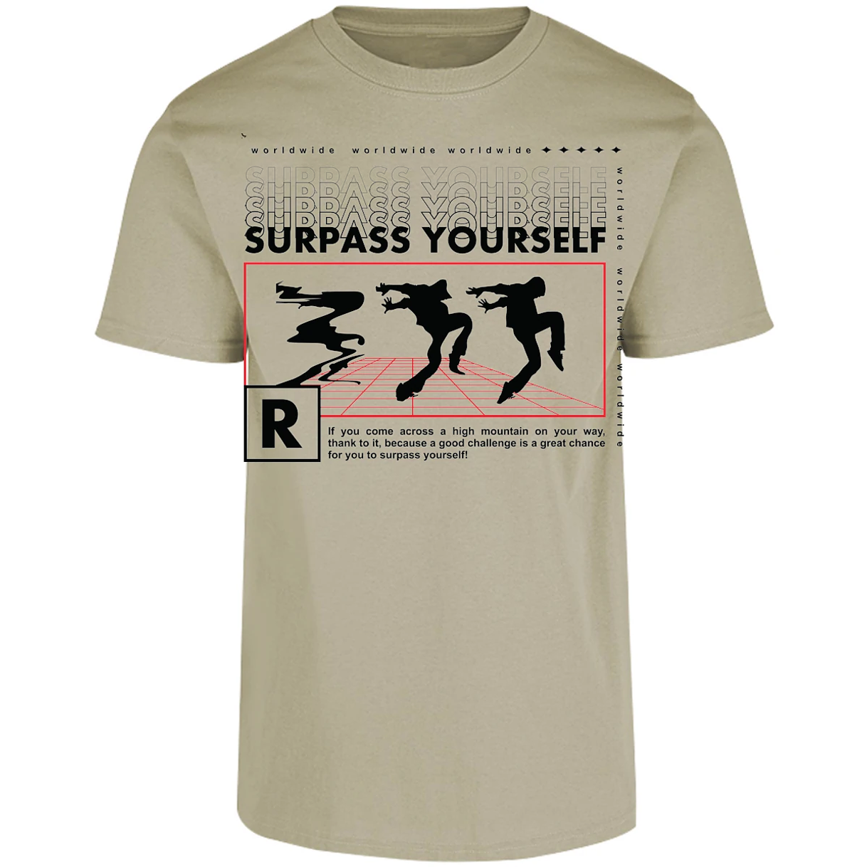 Playera Urbano Style Yourself High Good 126 para Adulto 22