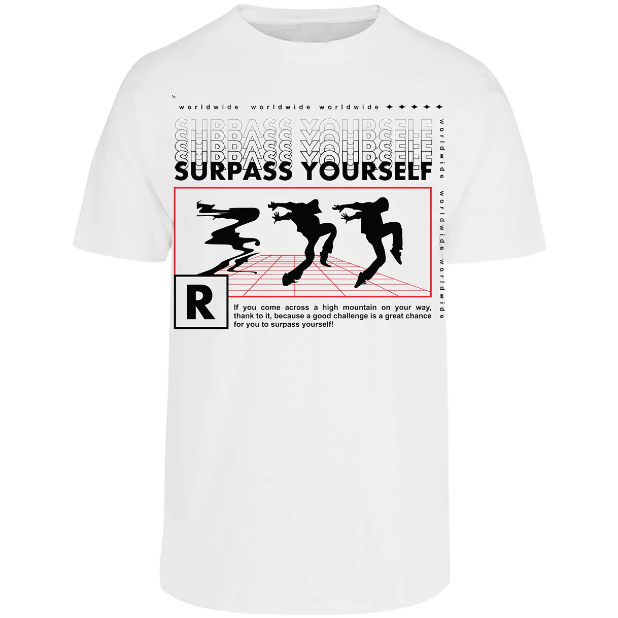 Playera Urbano Style Yourself High Good 126 para Adulto 3