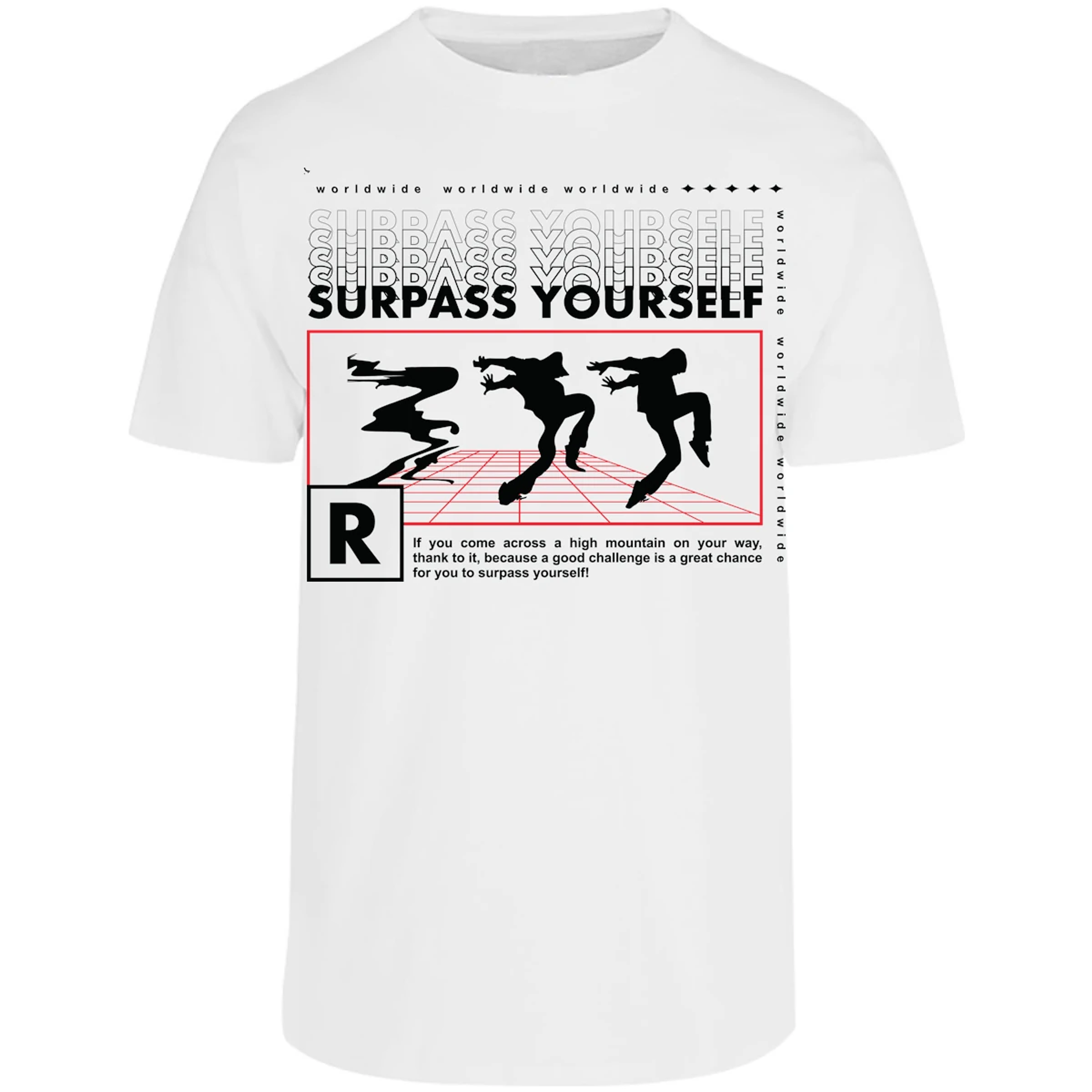 Playera Urbano Style Yourself High Good 126 para Adulto 3