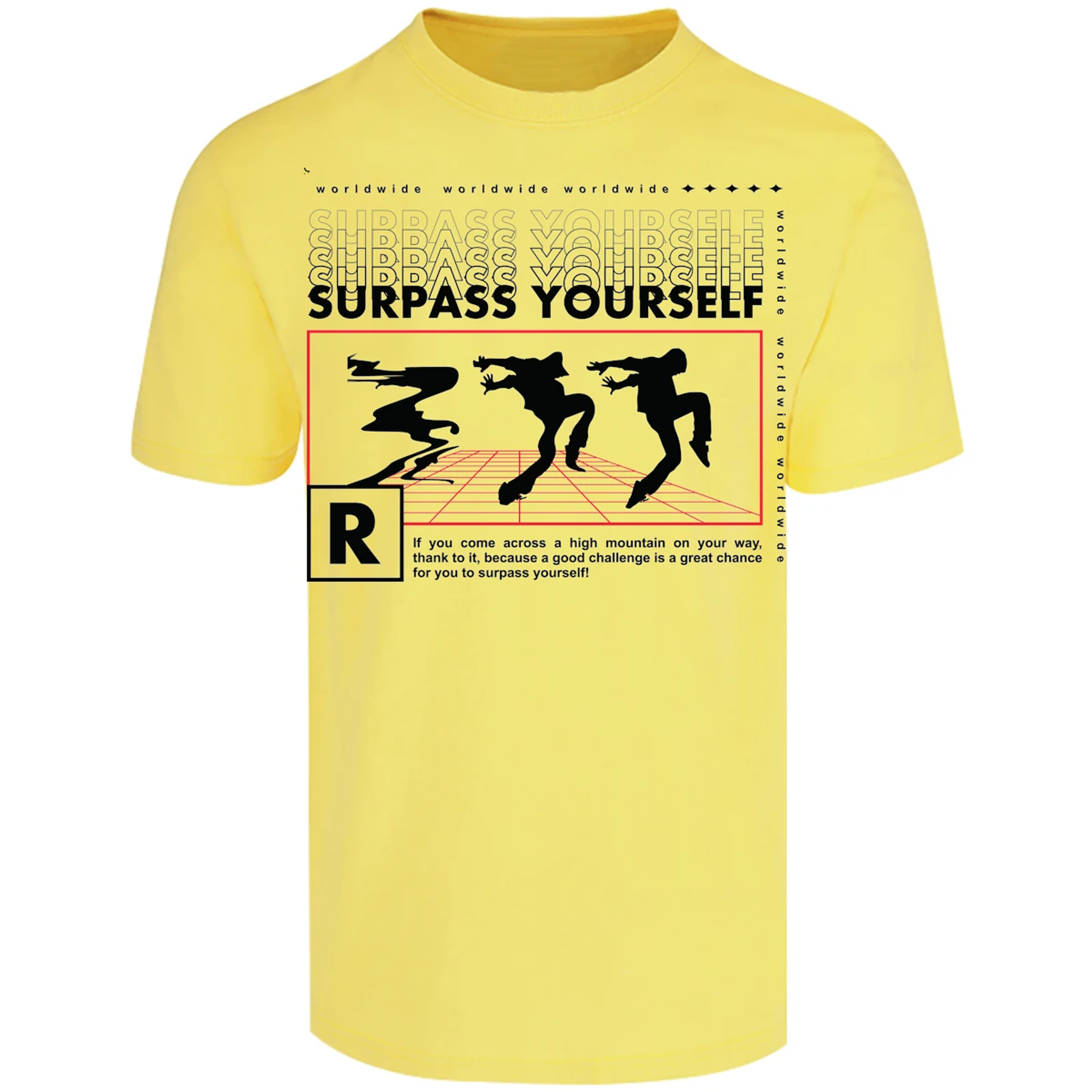 Playera Urbano Style Yourself High Good 126 para Adulto 19