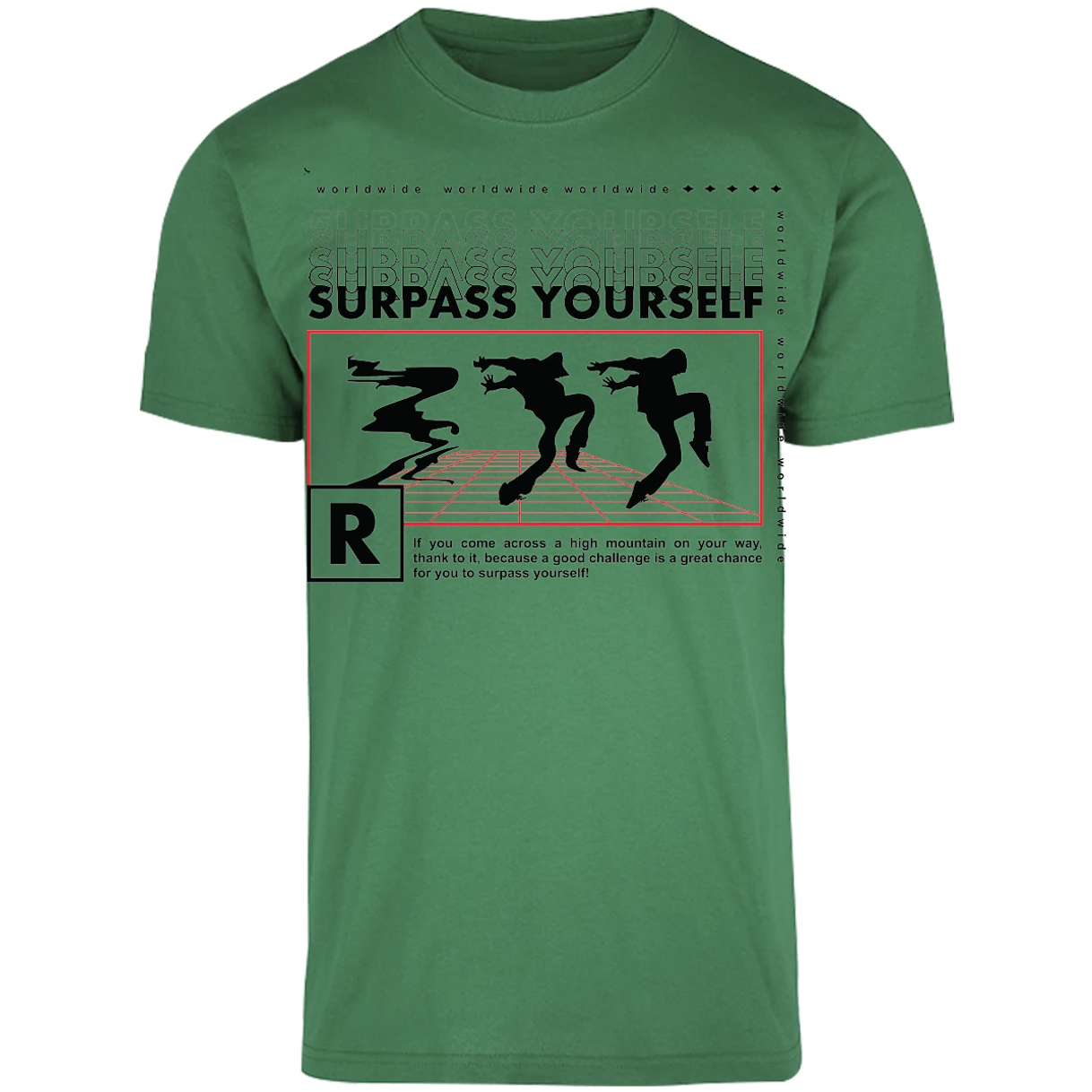 Playera Urbano Style Yourself High Good 126 para Adulto 9