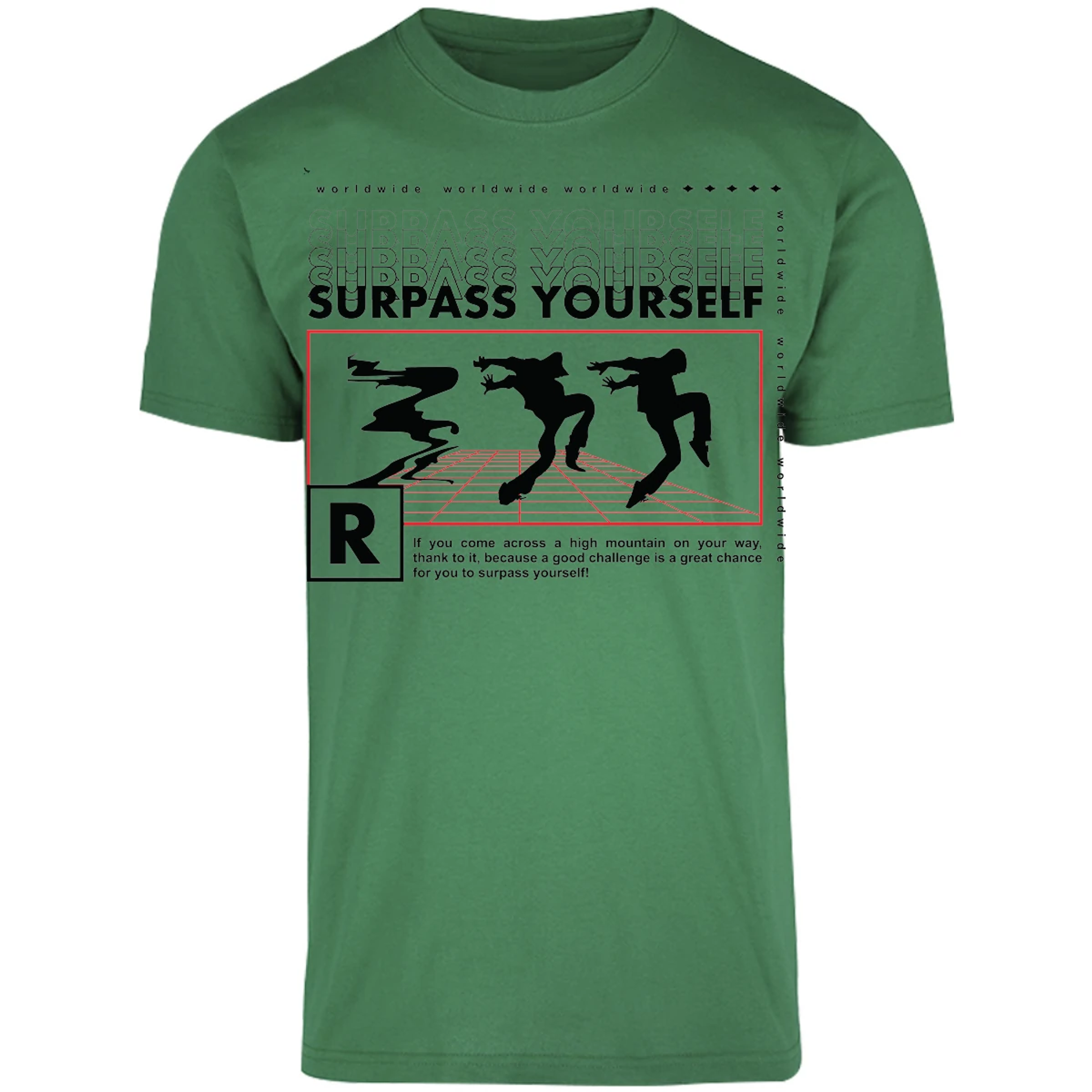 Playera Urbano Style Yourself High Good 126 para Adulto 9