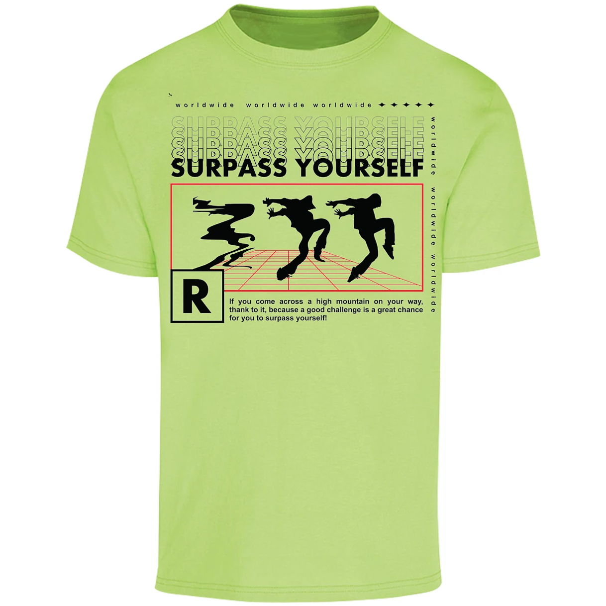 Playera Urbano Style Yourself High Good 126 para Adulto 5