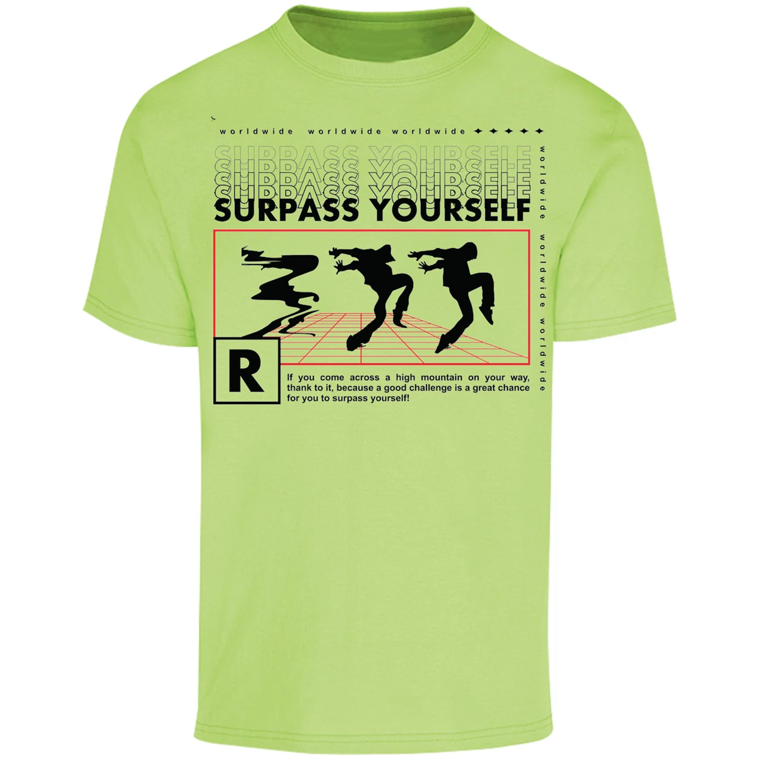 Playera Urbano Style Yourself High Good 126 para Adulto 5