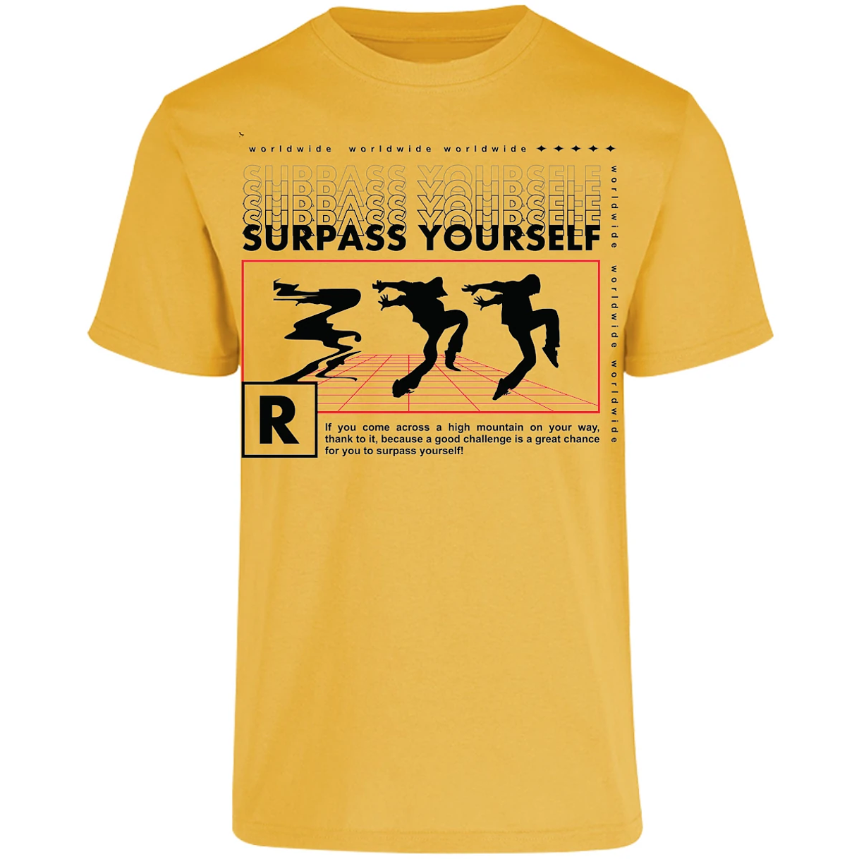 Playera Urbano Style Yourself High Good 126 para Adulto 6