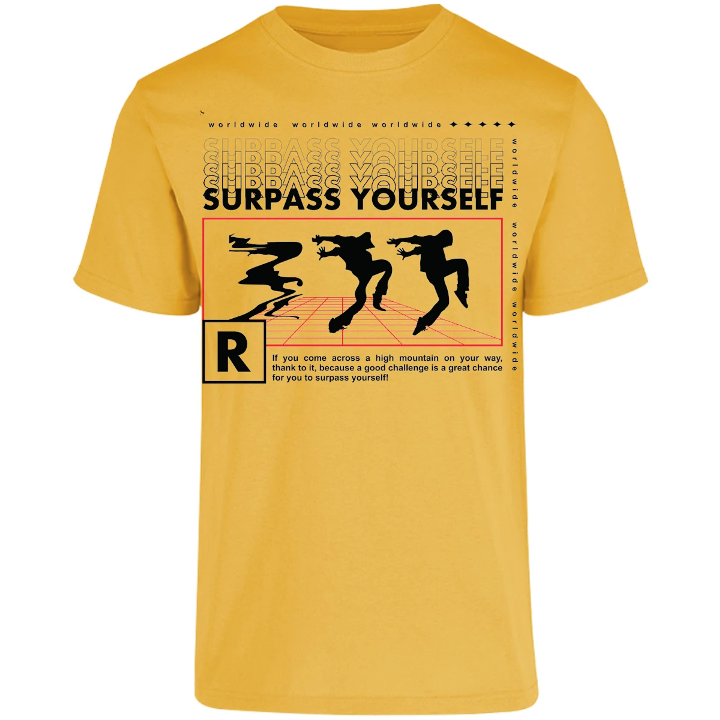 Playera Urbano Style Yourself High Good 126 para Adulto 6