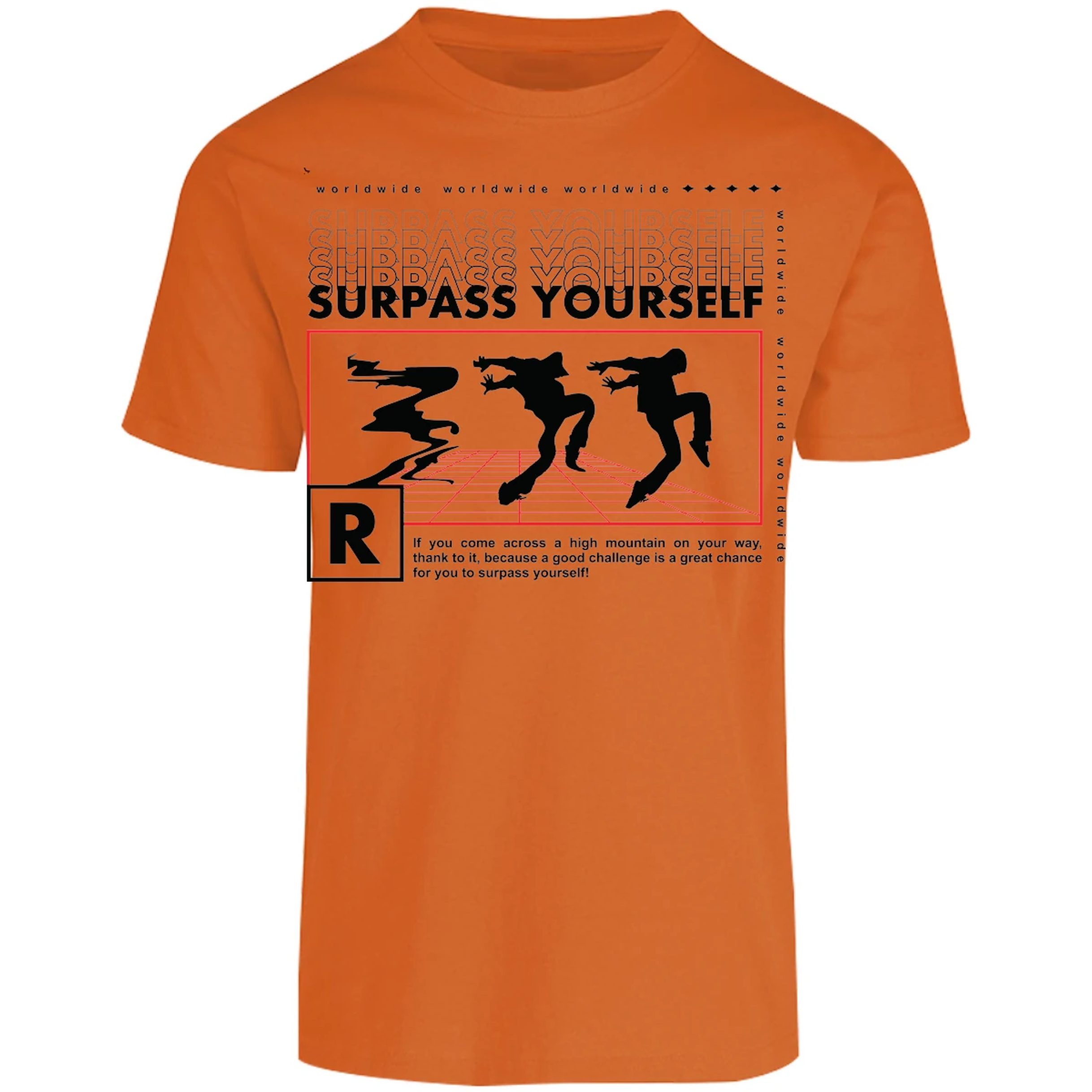 Playera Urbano Style Yourself High Good 126 para Adulto 8