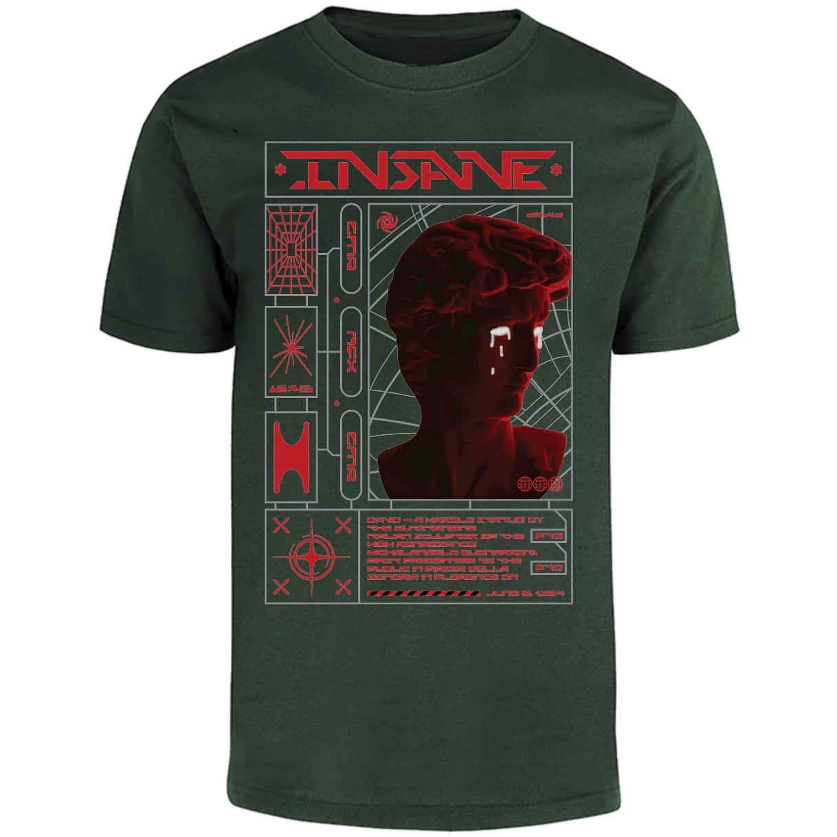 Playera Urbano Style Insane 133 para Adulto 5