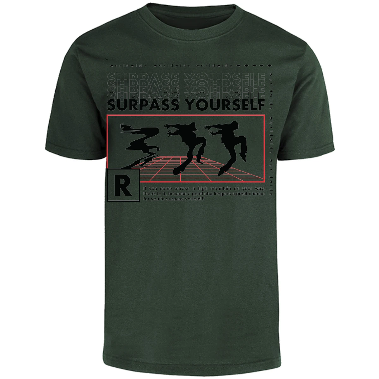 Playera Urbano Style Yourself High Good 126 para Adulto 12