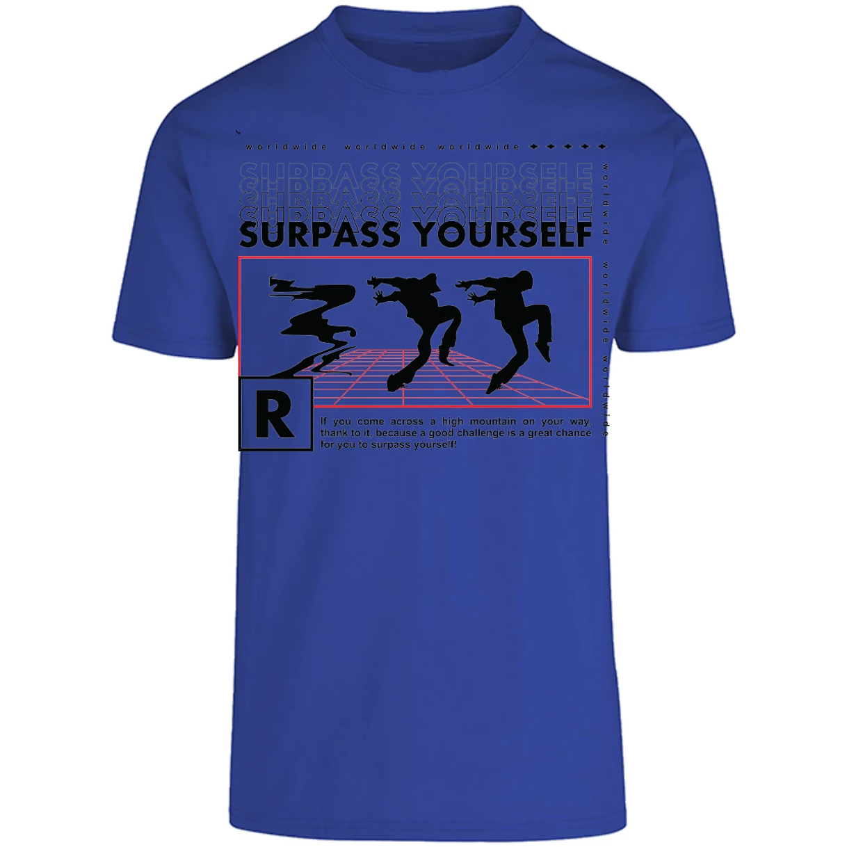 Playera Urbano Style Yourself High Good 126 para Adulto 17