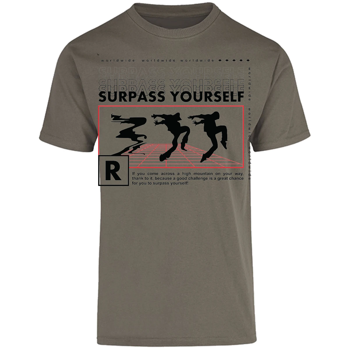 Playera Urbano Style Yourself High Good 126 para Adulto 20