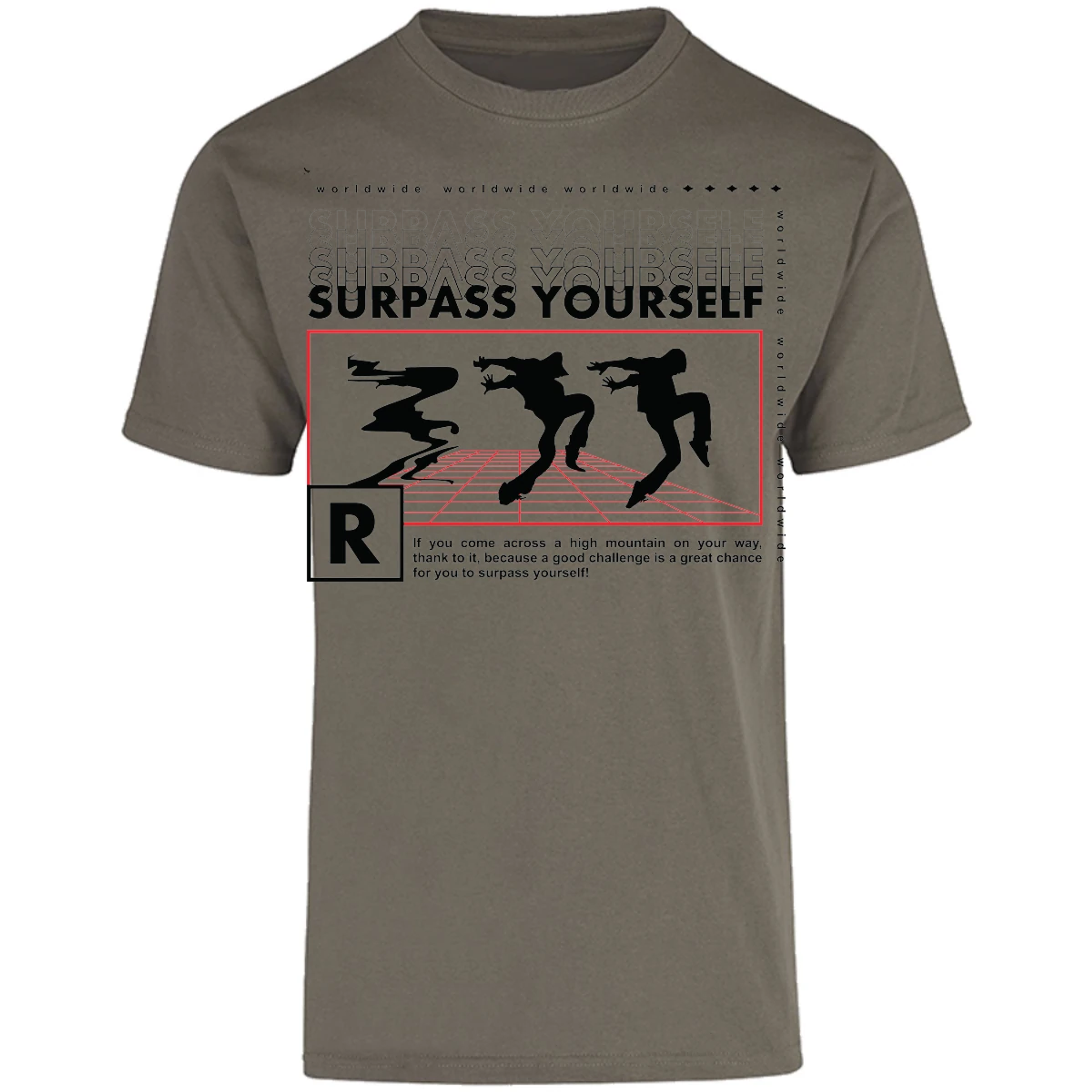 Playera Urbano Style Yourself High Good 126 para Adulto 20