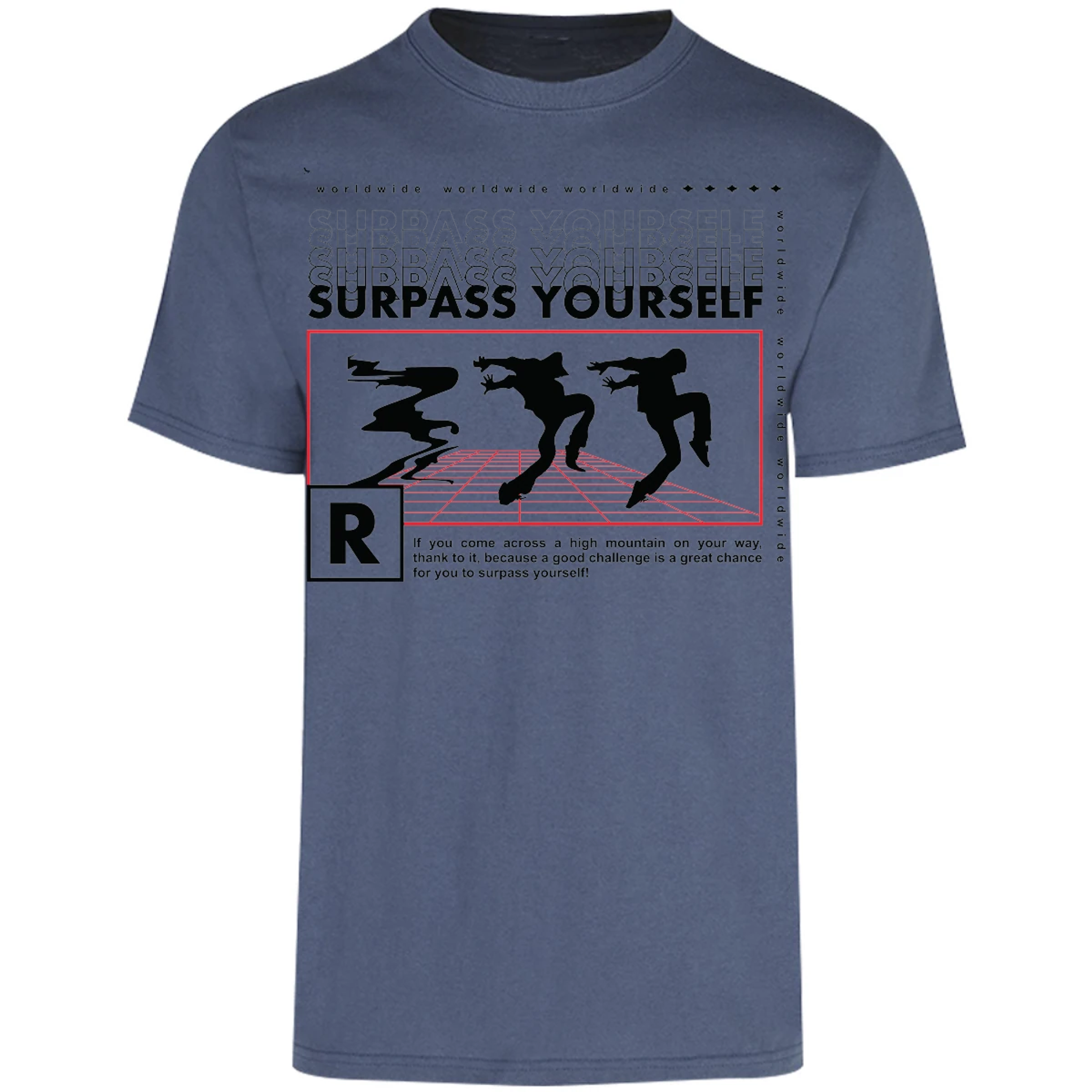 Playera Urbano Style Yourself High Good 126 para Adulto 27