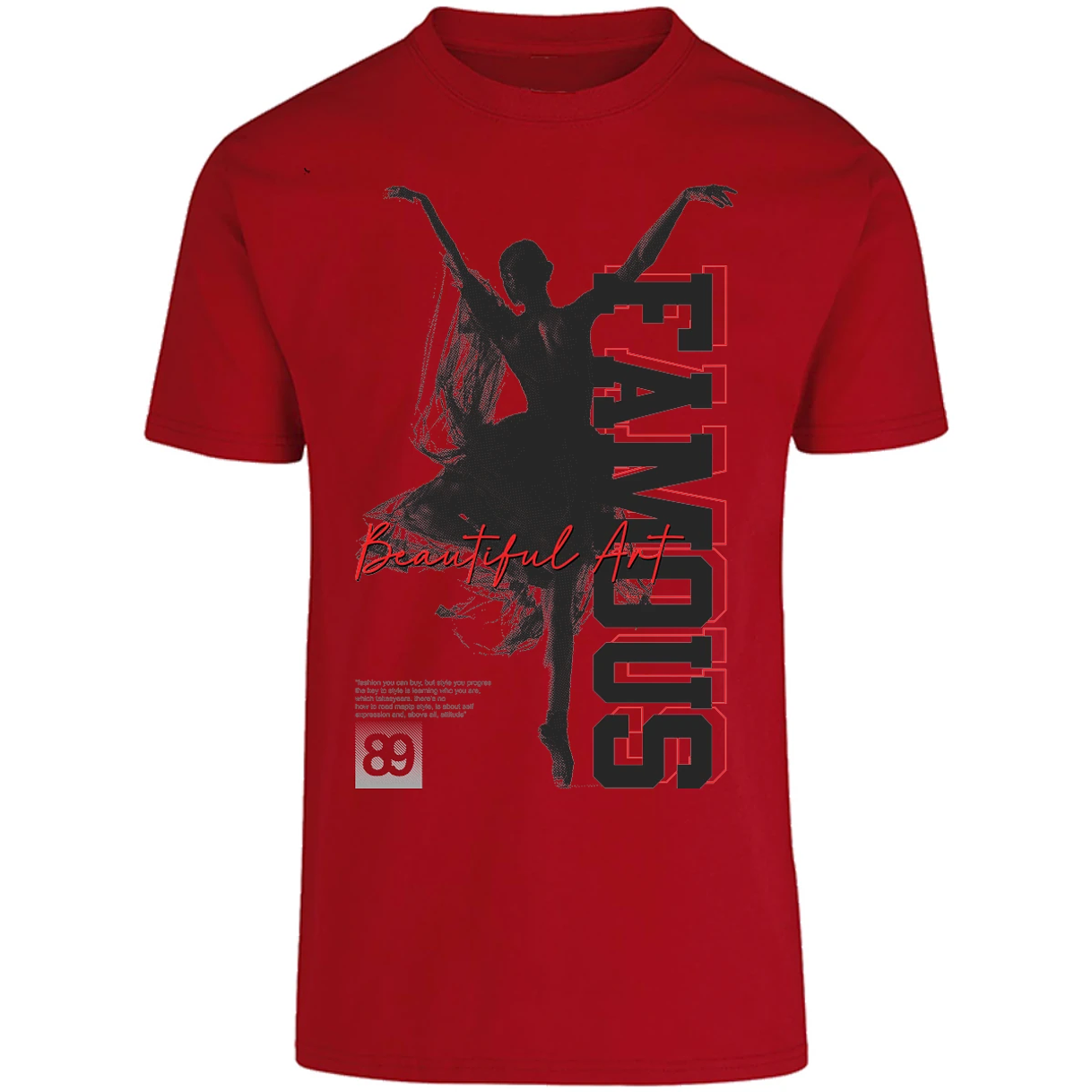 Playera Urbano Style Famous Art 122 para Adulto 7