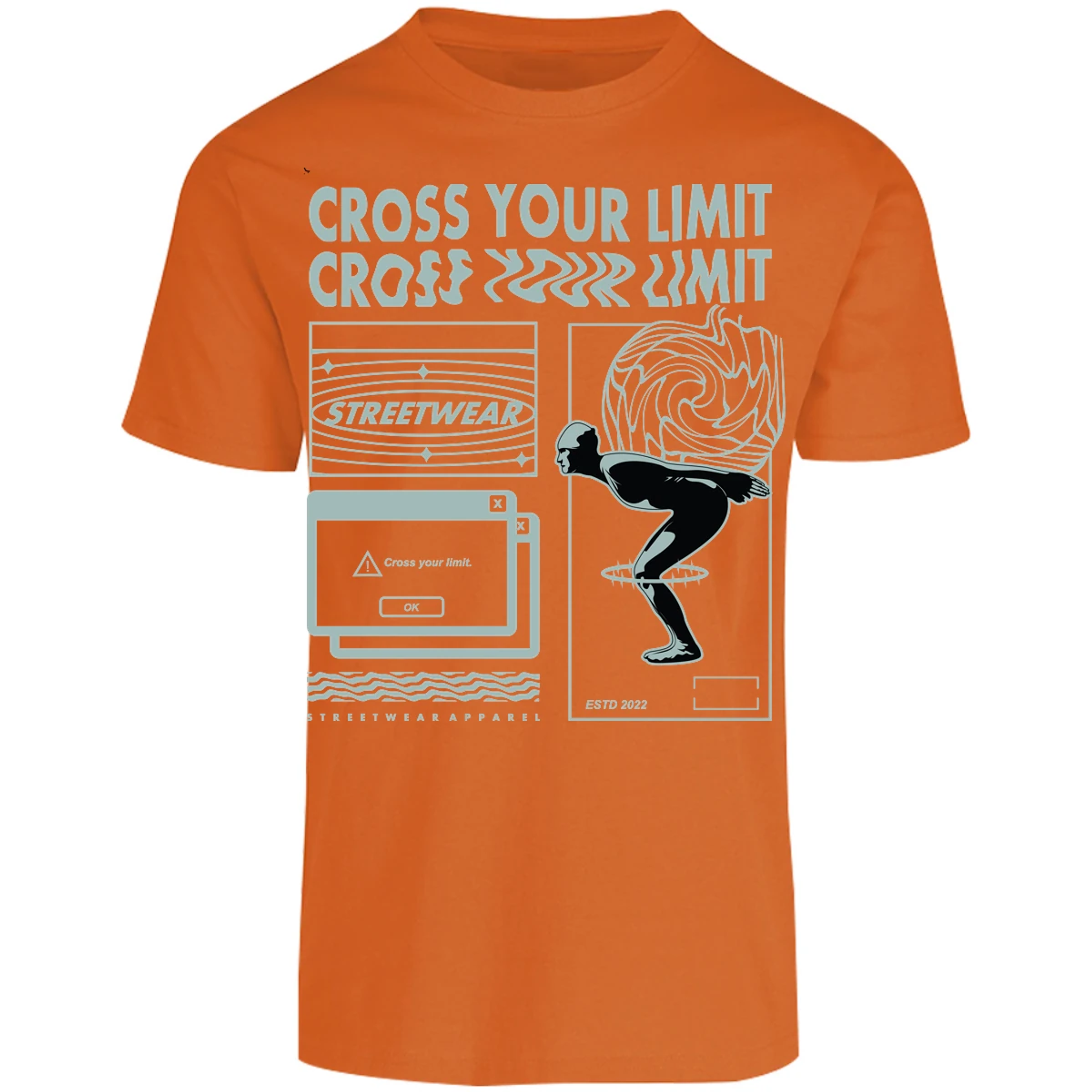 Playera Urbano Style Cross Your Limit 79 para Adulto 17