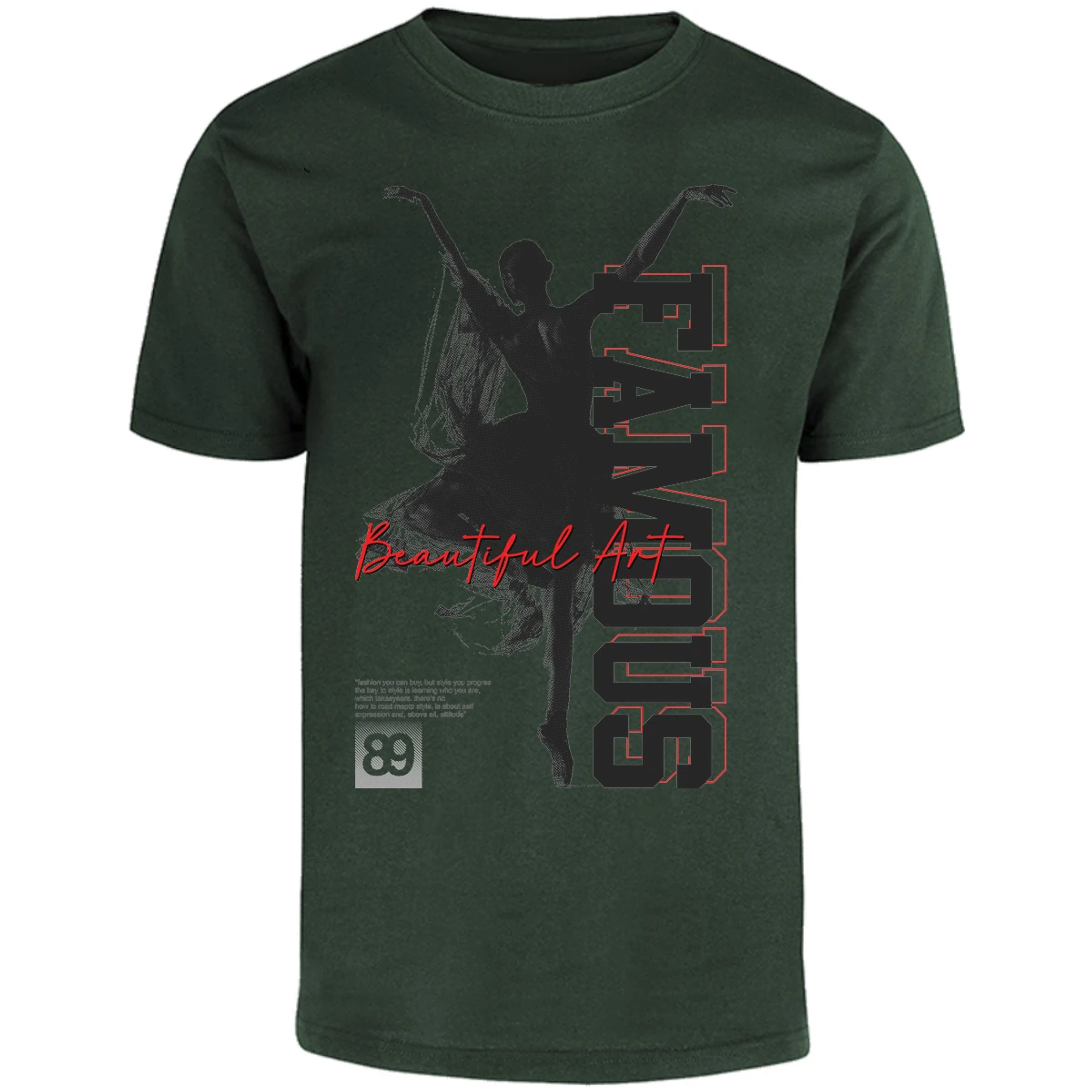 Playera Urbano Style Famous Art 122 para Adulto 27