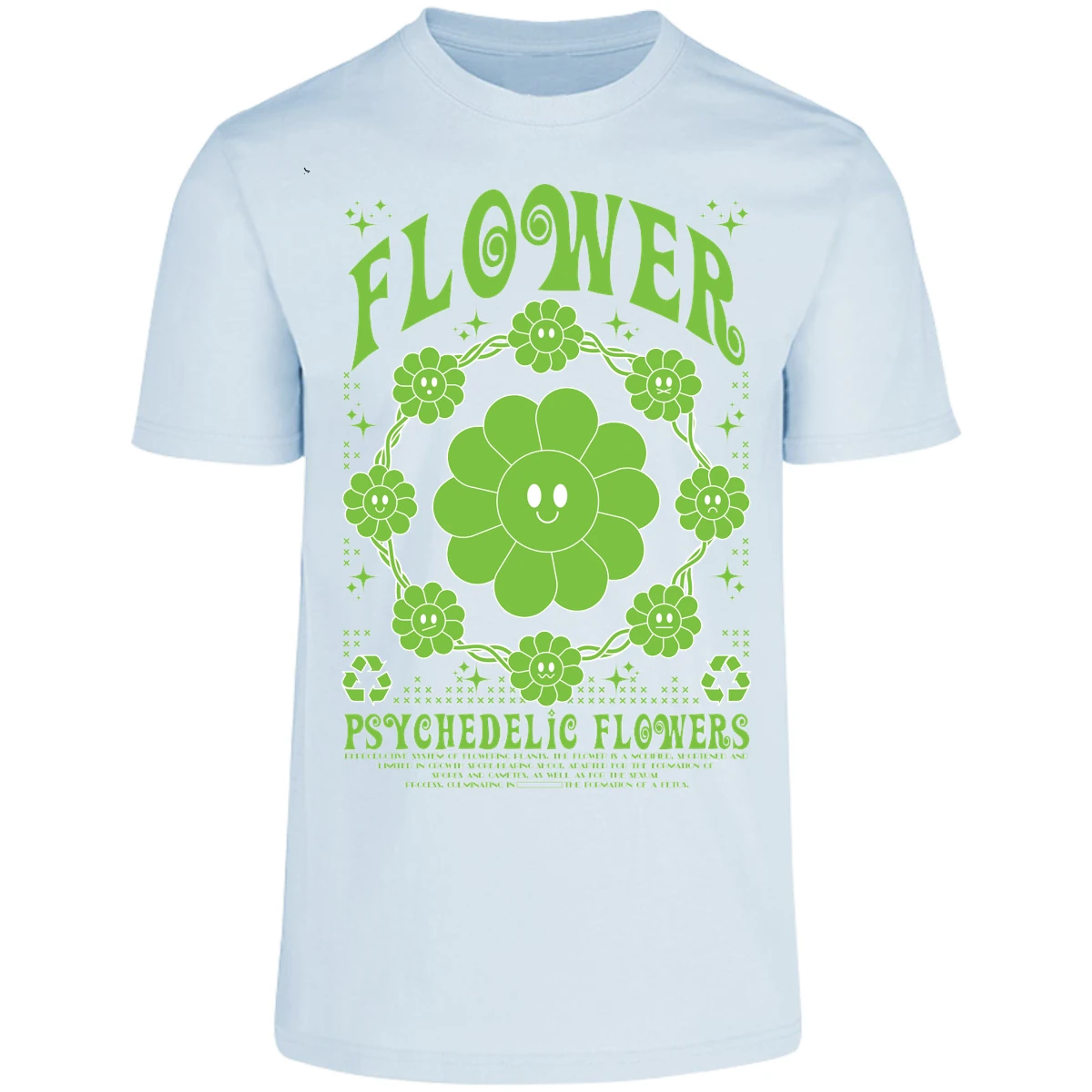 Playera Urbano Style Flowers 177 para Adulto 22