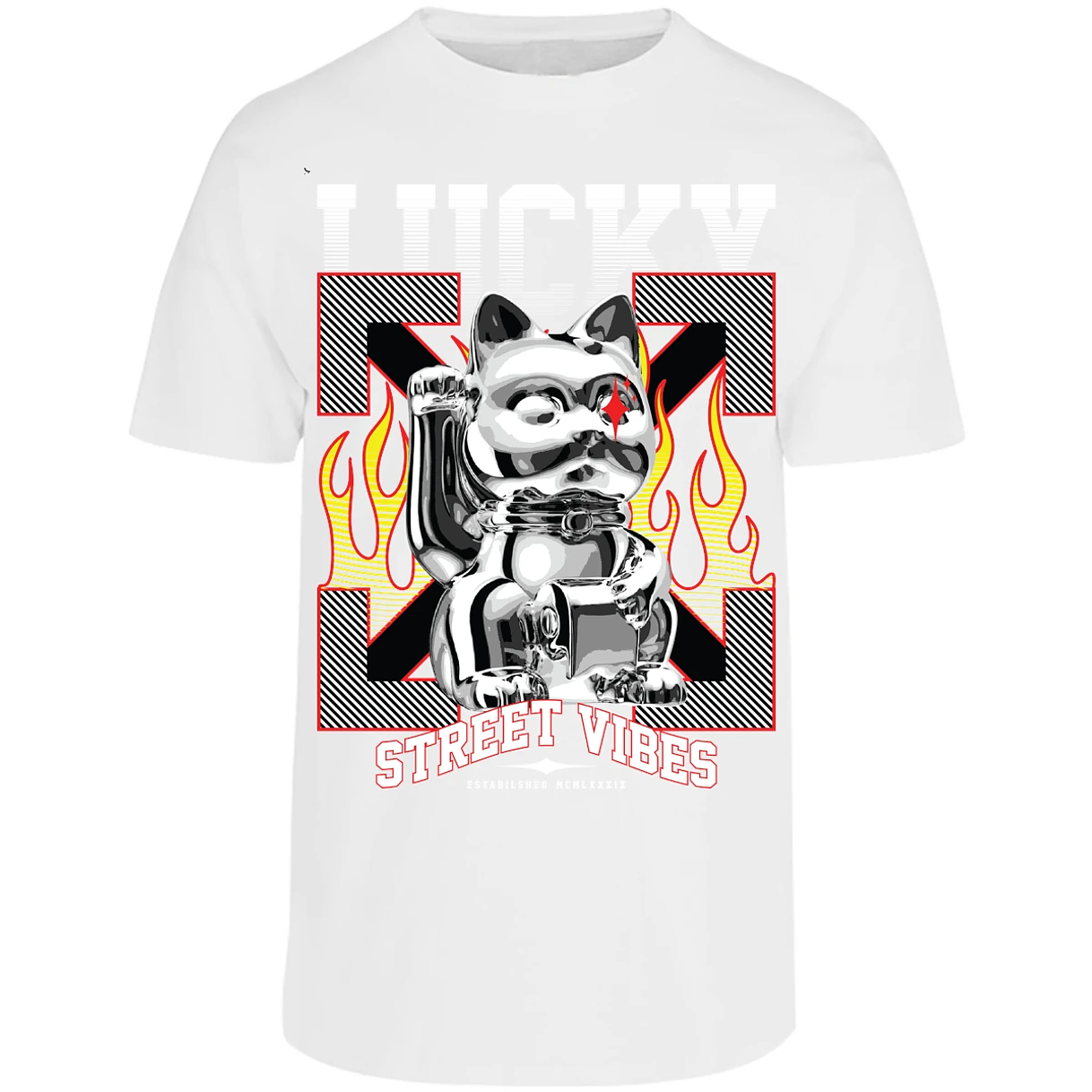 Playera Urbano Style Streetwear 139 para Adulto 12