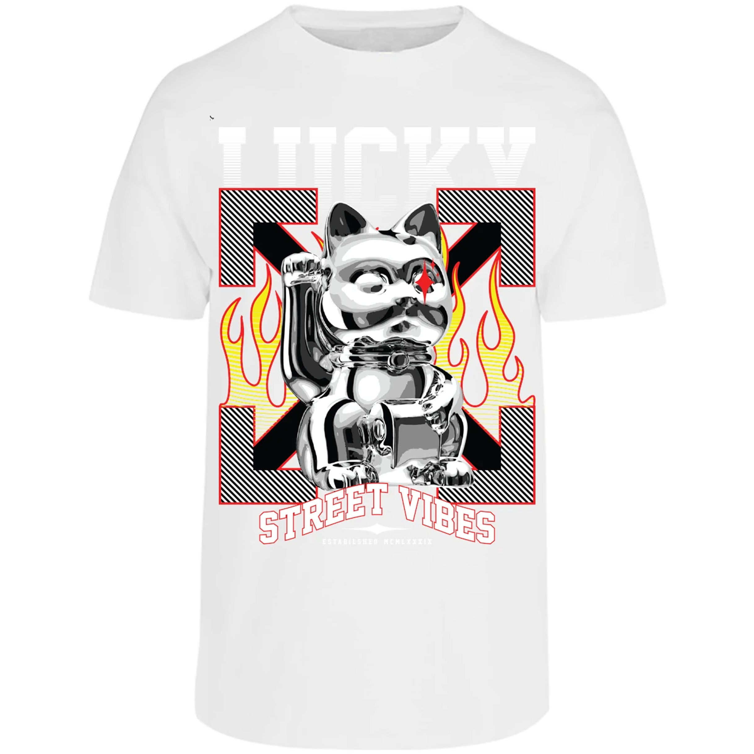 Playera Urbano Style Streetwear 139 para Adulto 12