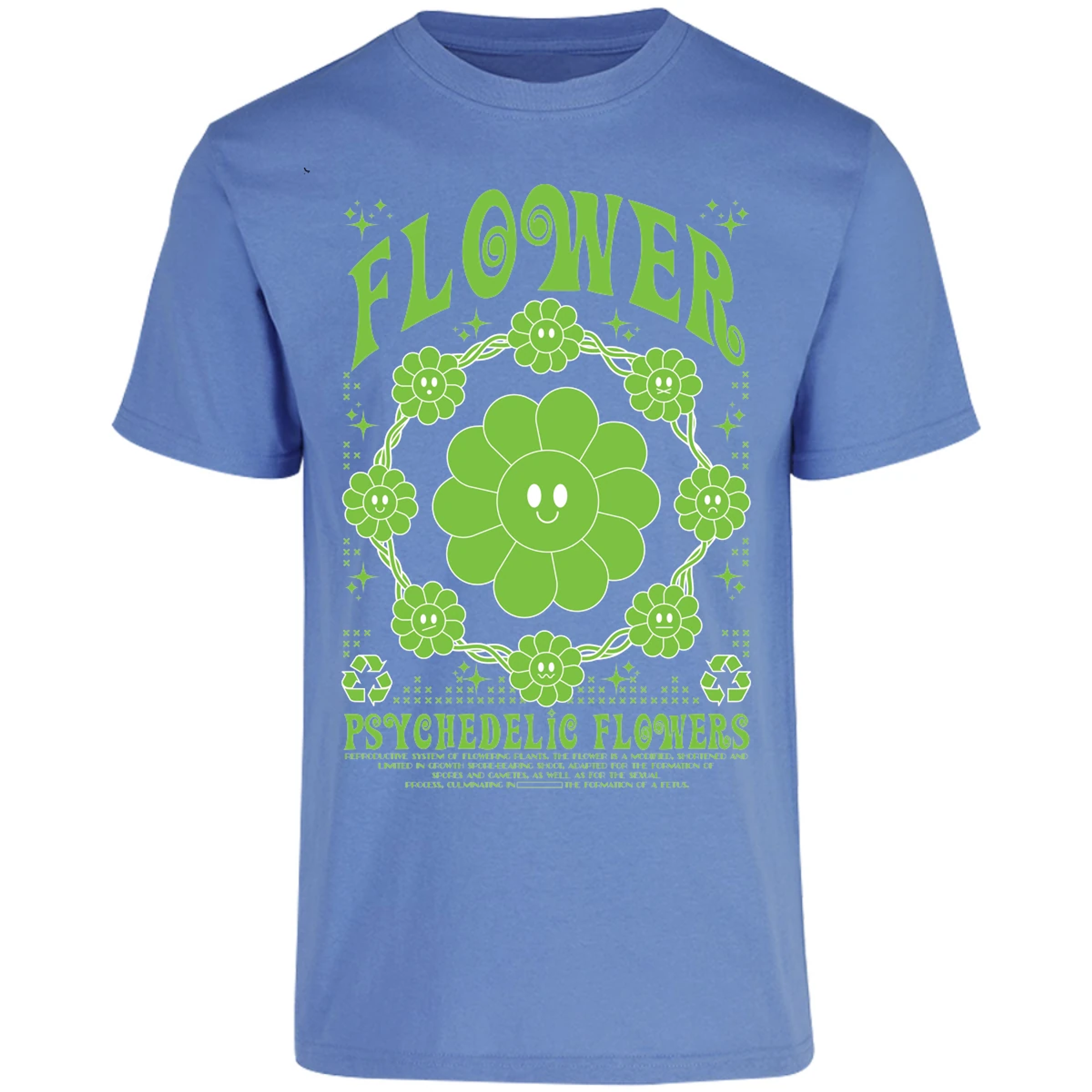 Playera Urbano Style Flowers 177 para Adulto 19